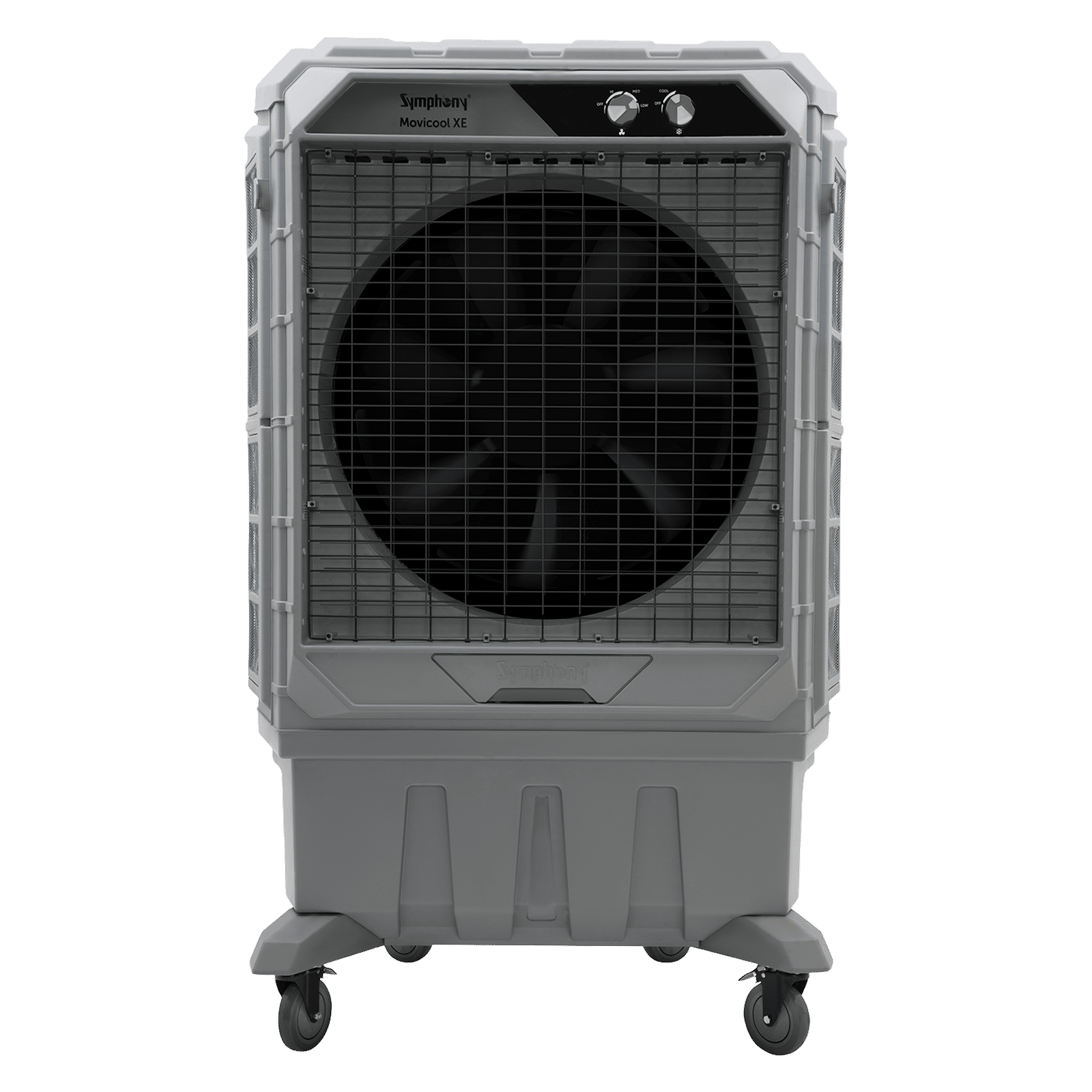 Symphony Movicool XE 200 Litres Desert Air Cooler with CFD Technology (Inverter Compatible, Grey)