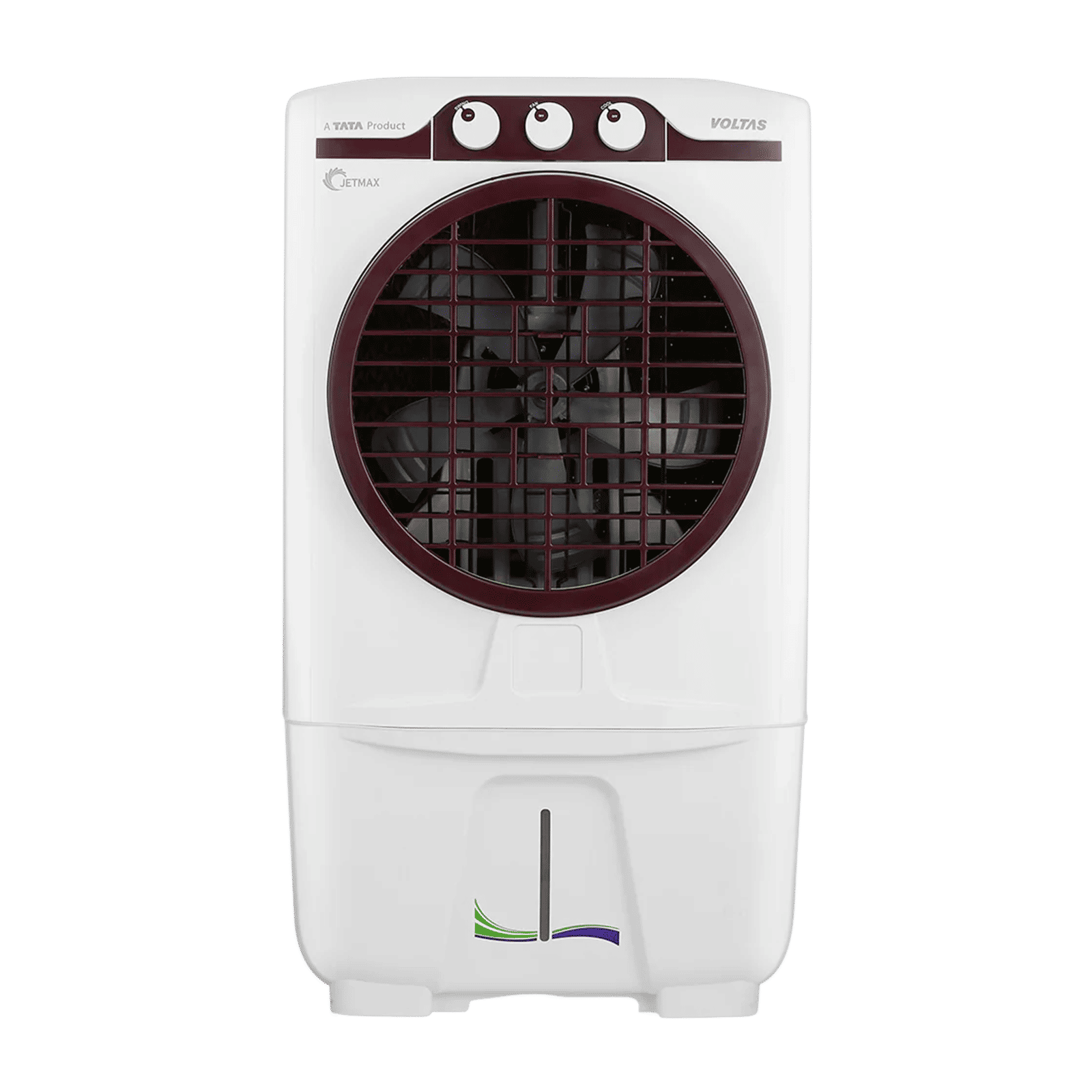 VOLTAS JetMax 90 Litres Desert Air Cooler with Smart Humidity Control (Dust Filter, White)