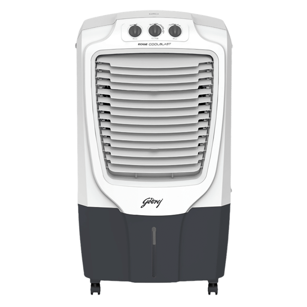 Godrej CoolBlast 87 Litres Desert Air Cooler with Ice Drip Technology (Thermal Overload Protection, White & Grey) Godrej CoolBlast 87 Litres Desert Air Cooler with Ice Drip Technology (Thermal Overload Protection, White & Grey)