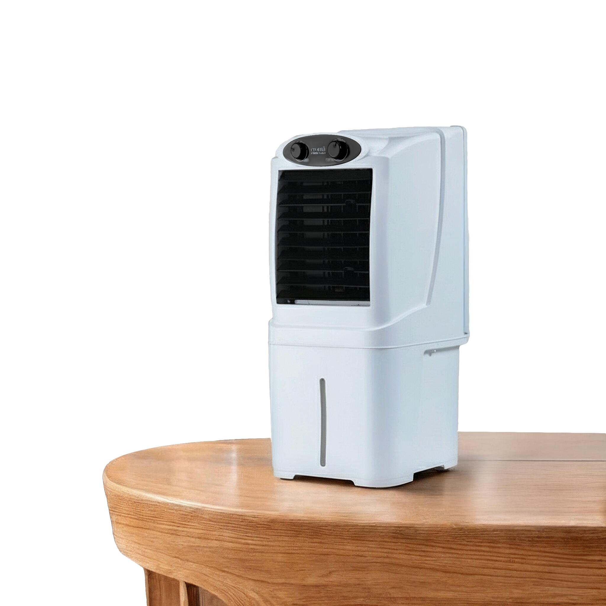 Croma 14 Litres Personal Table Air Cooler with Inverter Compatible (Anti Bacterial Honeycomb Pads, White)