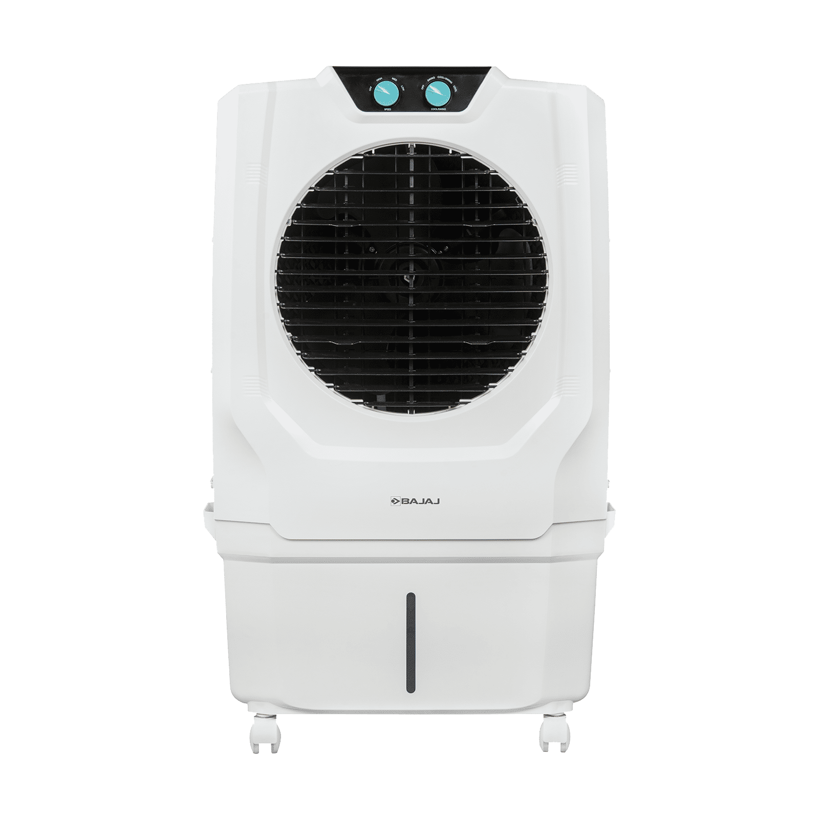 Bajaj Shield Series Specter 56 Litres Desert Air Cooler with Turbo Fan Technology (4 Way Swing Deflection, White)