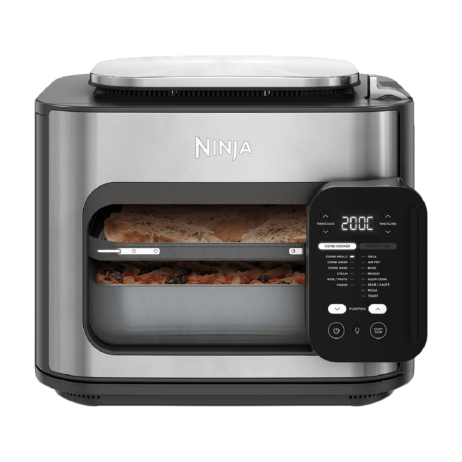 Ninja Combi HyperSteam 12.5L 1780 Watt Digital Multi-Cooker, Oven & Air Fryer with Hot Air Technology (Sea Salt Grey)