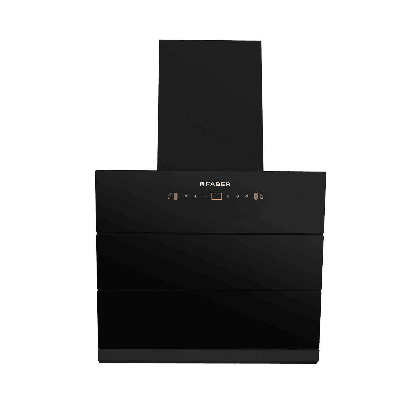 FABER HOOD AETHER BLDC HC SC FL BK IN 60cm 1600m3/hr Ductless Auto Clean Wall Mounted Chimney with LPG Leakage Sensor (Black)