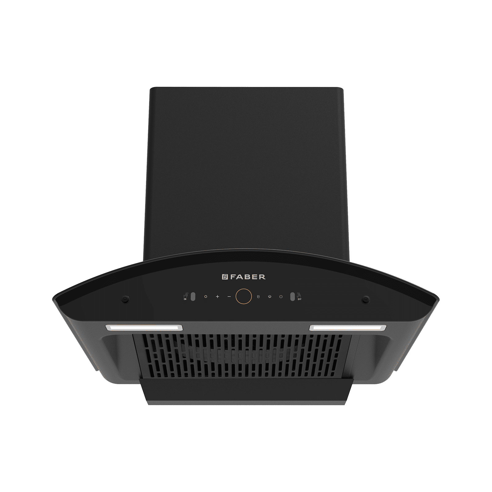 FABER HOOD ENIGMA BLDC HC SC FL BK IN 60cm 1600m3/hr Ductless Auto Clean Wall Mounted Chimney with Gesture Control (Black)