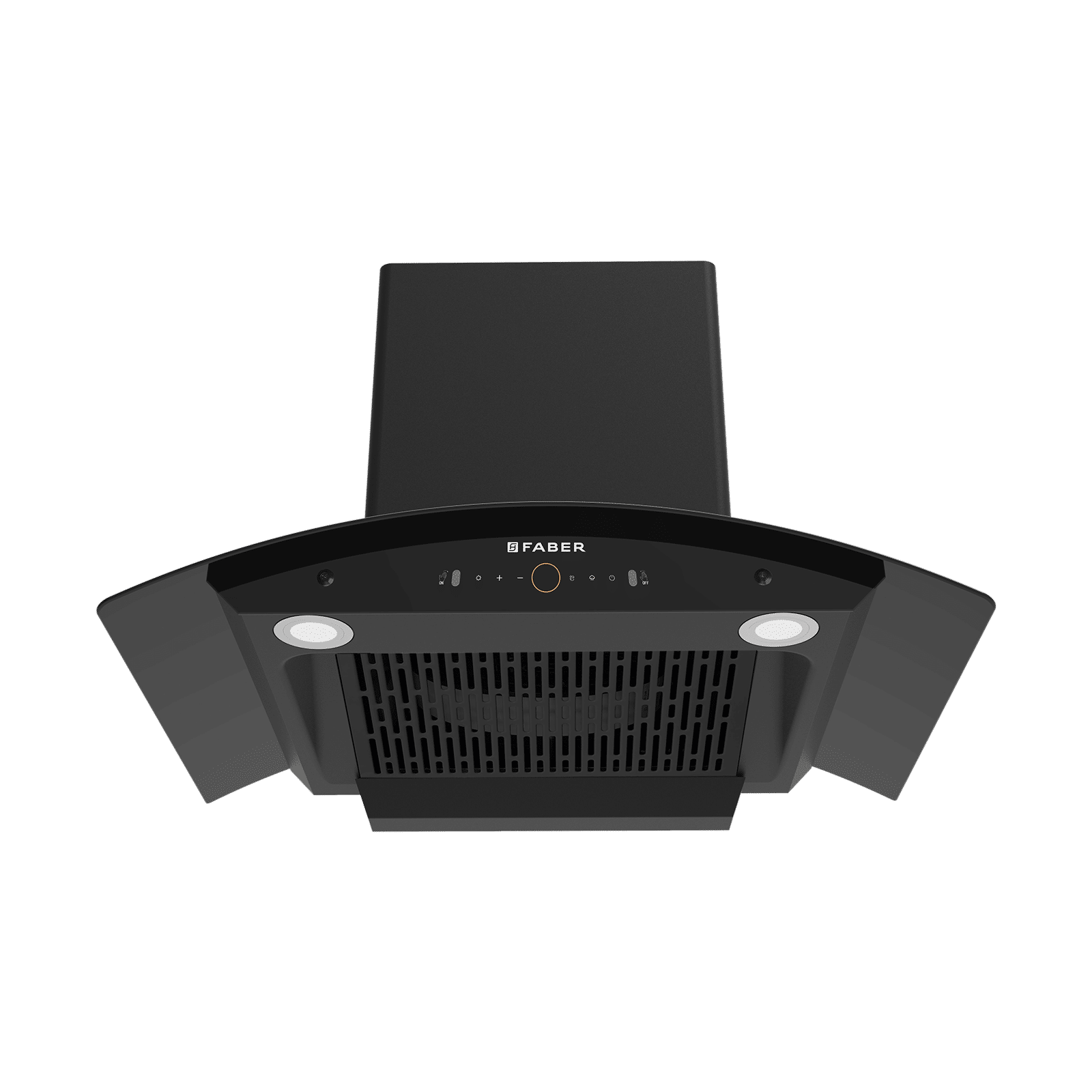 FABER HOOD ENIGMA BLDC HC SC FL BK IN 75cm 1600m3/hr Ductless Auto Clean Wall Mounted Chimney with Gesture Control (Black)