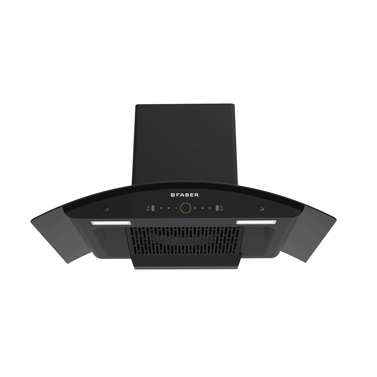 FABER HOOD ENIGMA BLDC HC SC FL BK IN 90cm 1600m3/hr Ductless Auto Clean Wall Mounted Chimney with Gesture Control (Black)