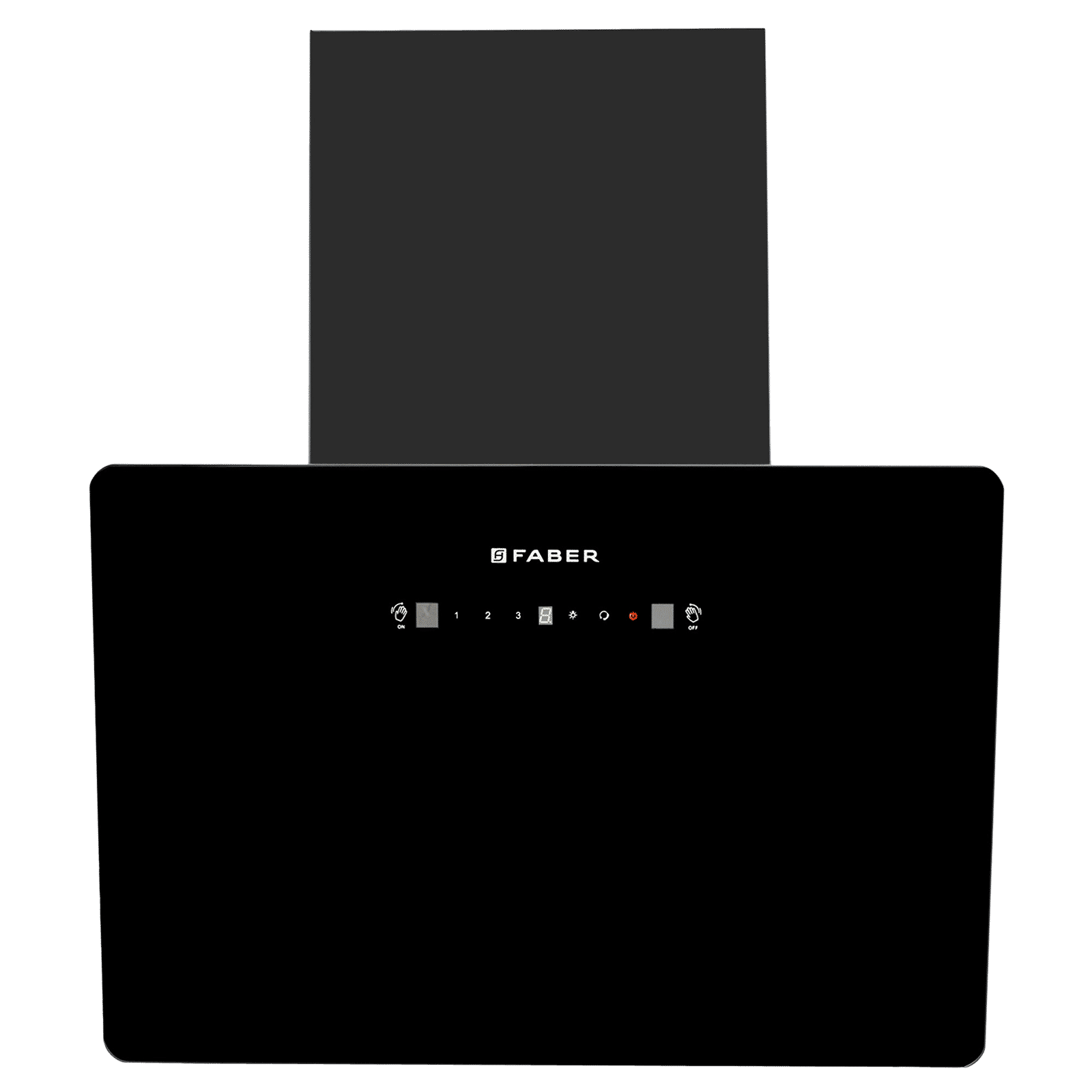Faber HOOD ALLURE 3D BLDC HC SC FL BK IN 60 - V 60cm 1500m3/hr Ductless Auto Clean Wall Mounted Chimney with Touch and Gesture Control (Black)