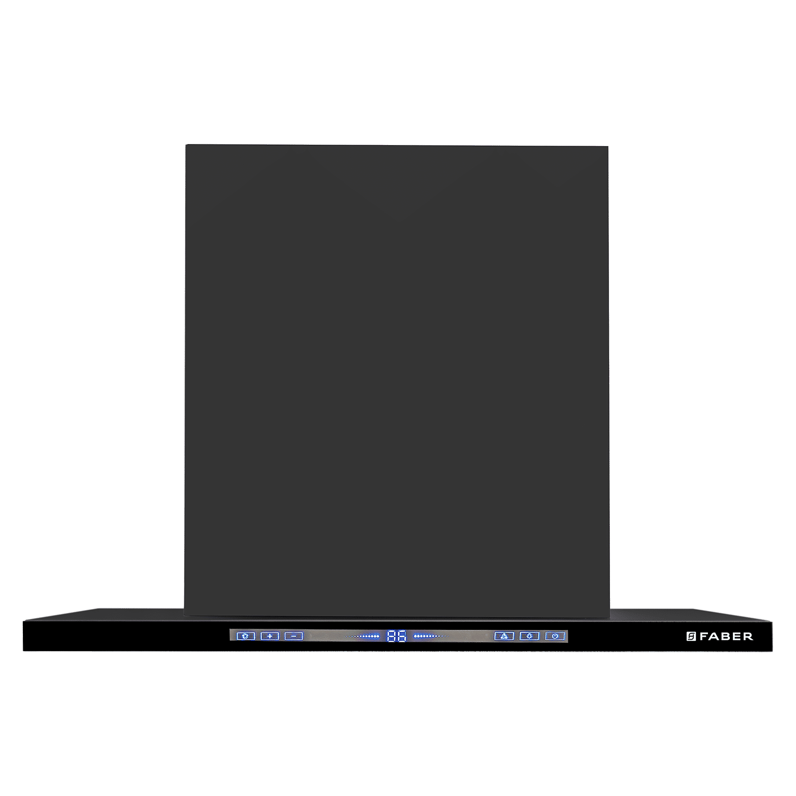 Faber HOOD SLIMX HC SC FL BK BLDC IN 60-T 60cm 1500m3/hr Ductless Auto Clean Wall Mounted Chimney with Touch and Gesture Control (Black)