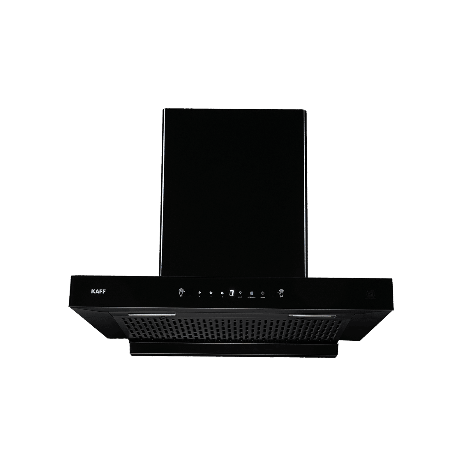 KAFF INSPRO DHC 60cm 1350m3/hr Ductless Auto Clean Wall Mounted Chimney with Touch & Gesture Control (Matt Black)