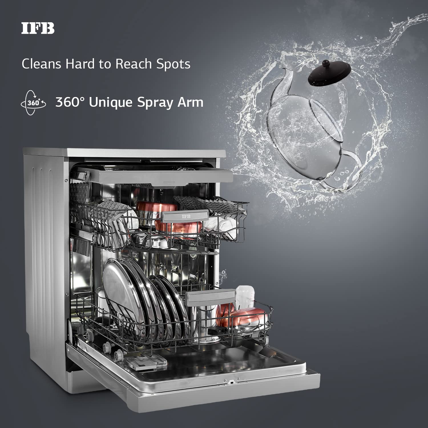 Drying Ifb Dish Washing Machine IFB Neptune VX Fully Electronic