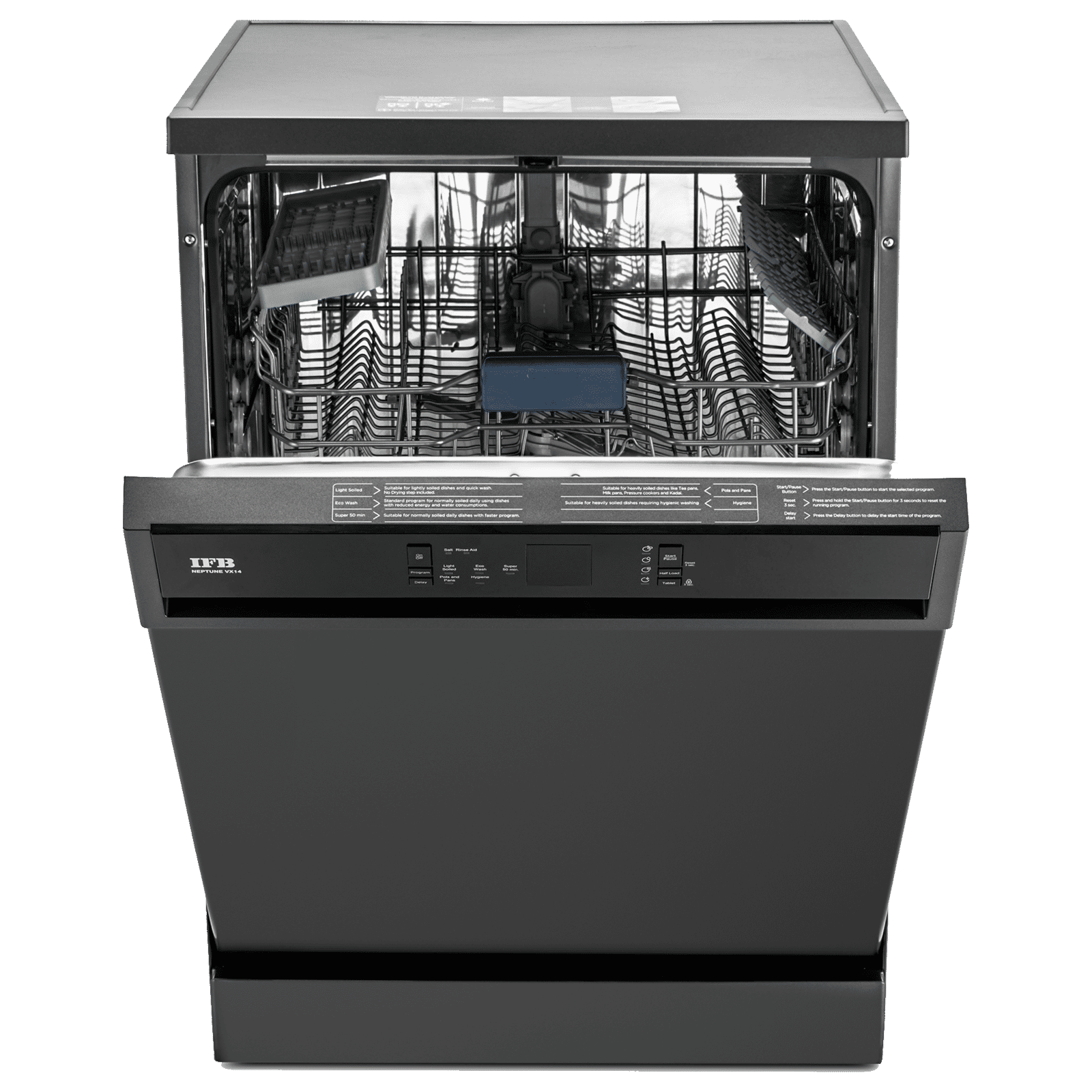 Buy IFB Neptune VX14 14 Place Settings Free Standing Dishwasher