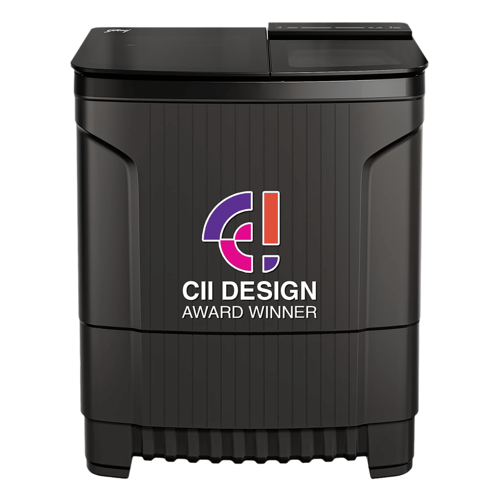 Godrej 8 kg 5 Star Semi Automatic Washing Machine with PowerMax Wash Motor (Edge Ultima Steelnox, WS EDGE ULTS 80 5.0 DB2M CSGR, Crystal Grey)