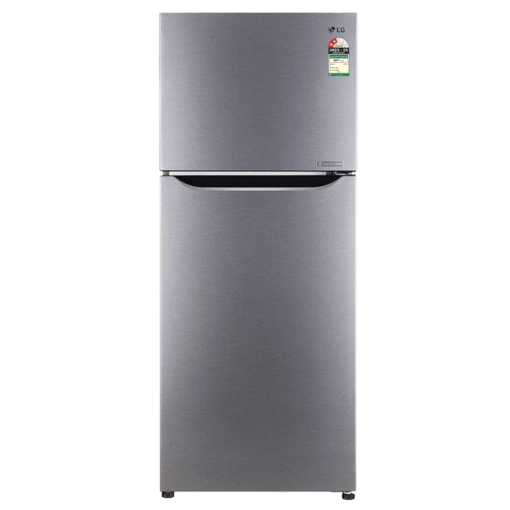 LG 260 Litres 2 Star Frost Free Double Door Refrigerator with Multi Air Flow System (GL-N292DDSY.ADSZEB, Dazzle Steel)-image-14