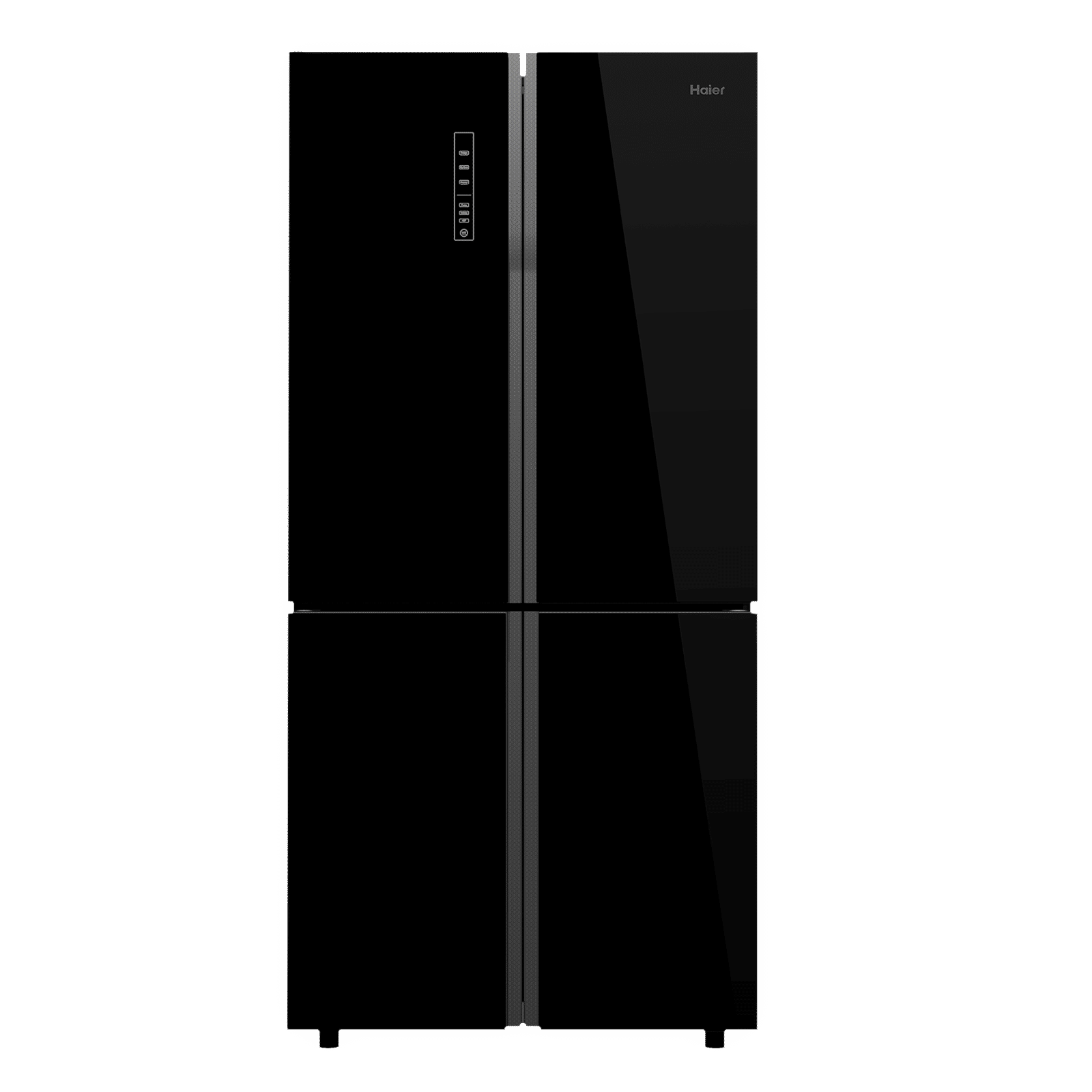 Haier 712 Litres A++ Frost Free French Door Refrigerator with Multi Air Flow System (HRB-738BG, Black Glass)