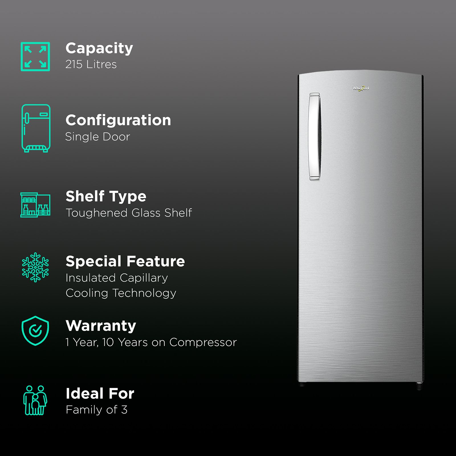 Whirlpool 215 Impro PRM 4S INV Alpha STEEL-Z