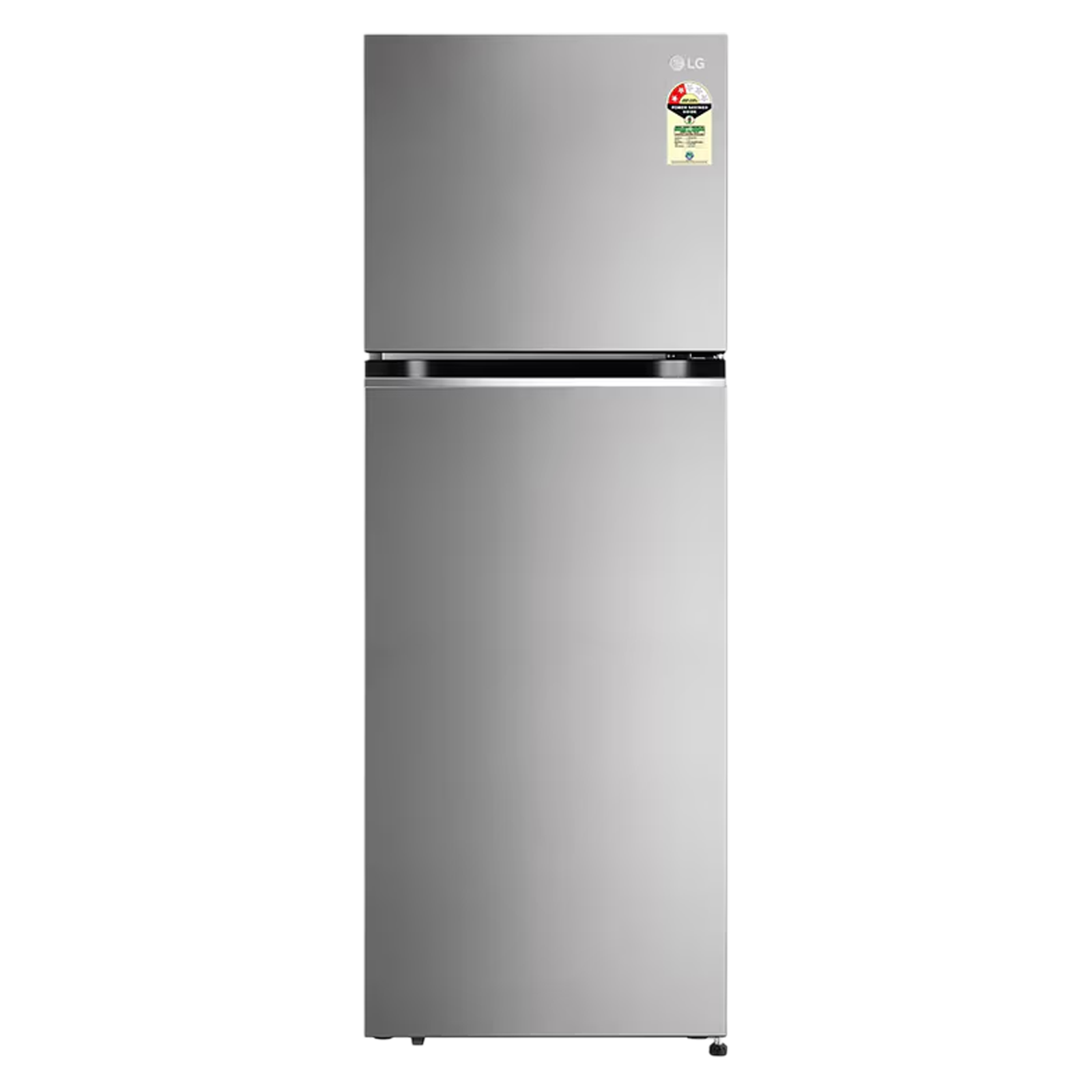LG 322 Litres 2 Star Frost Free Double Door Convertible Refrigerator with Multi Air Flow System (GL-S342SPZY, Shiny Steel)