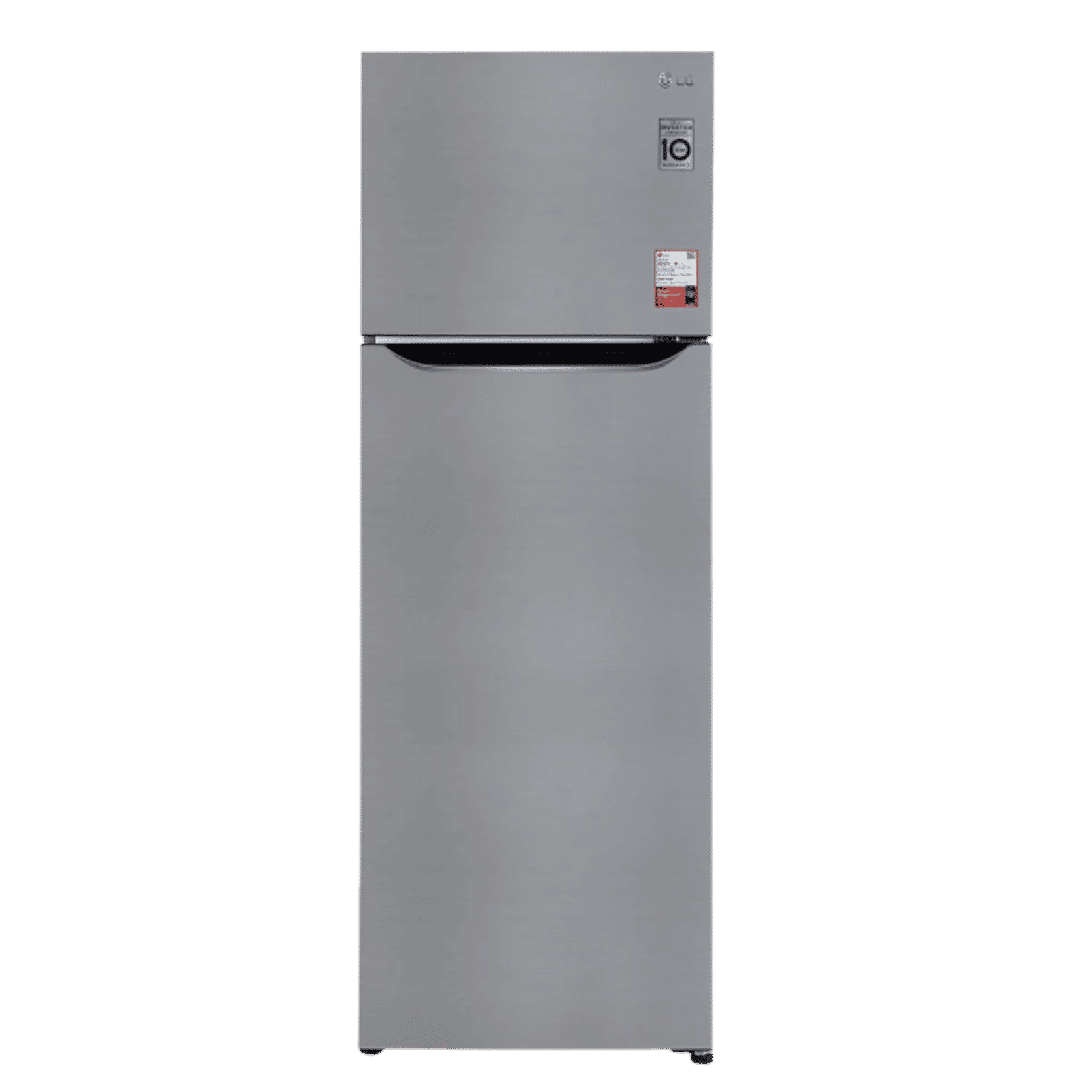 LG 322 Litres 2 Star Frost Free Double Door Convertible Refrigerator with Multi Air Flow System (GL-S342SPZY, Shiny Steel)