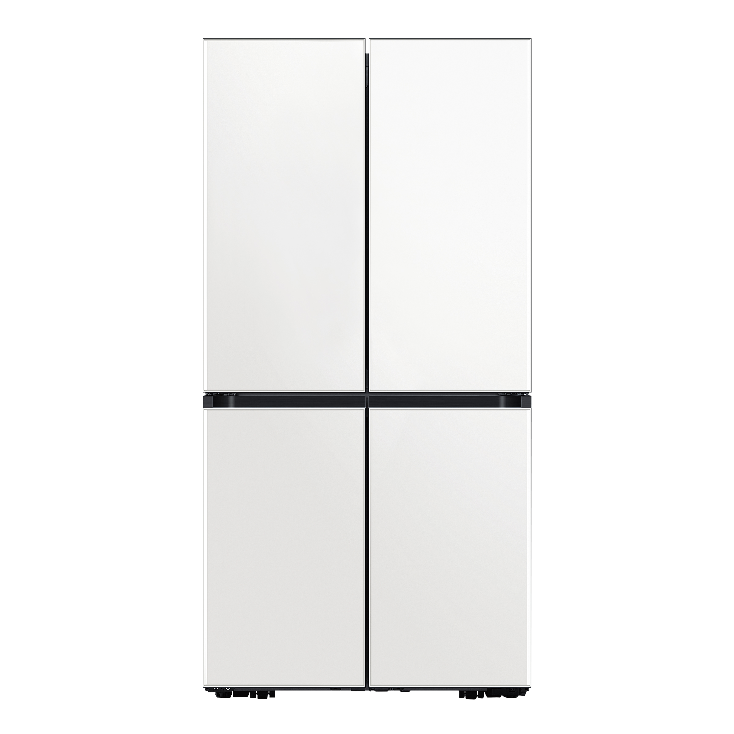 SAMSUNG Bespoke 936 Litres Frost Free French Door Smart Wi-Fi Enabled Refrigerator with Water Dispenser (RF90A92W3AP/TL, Glam White)