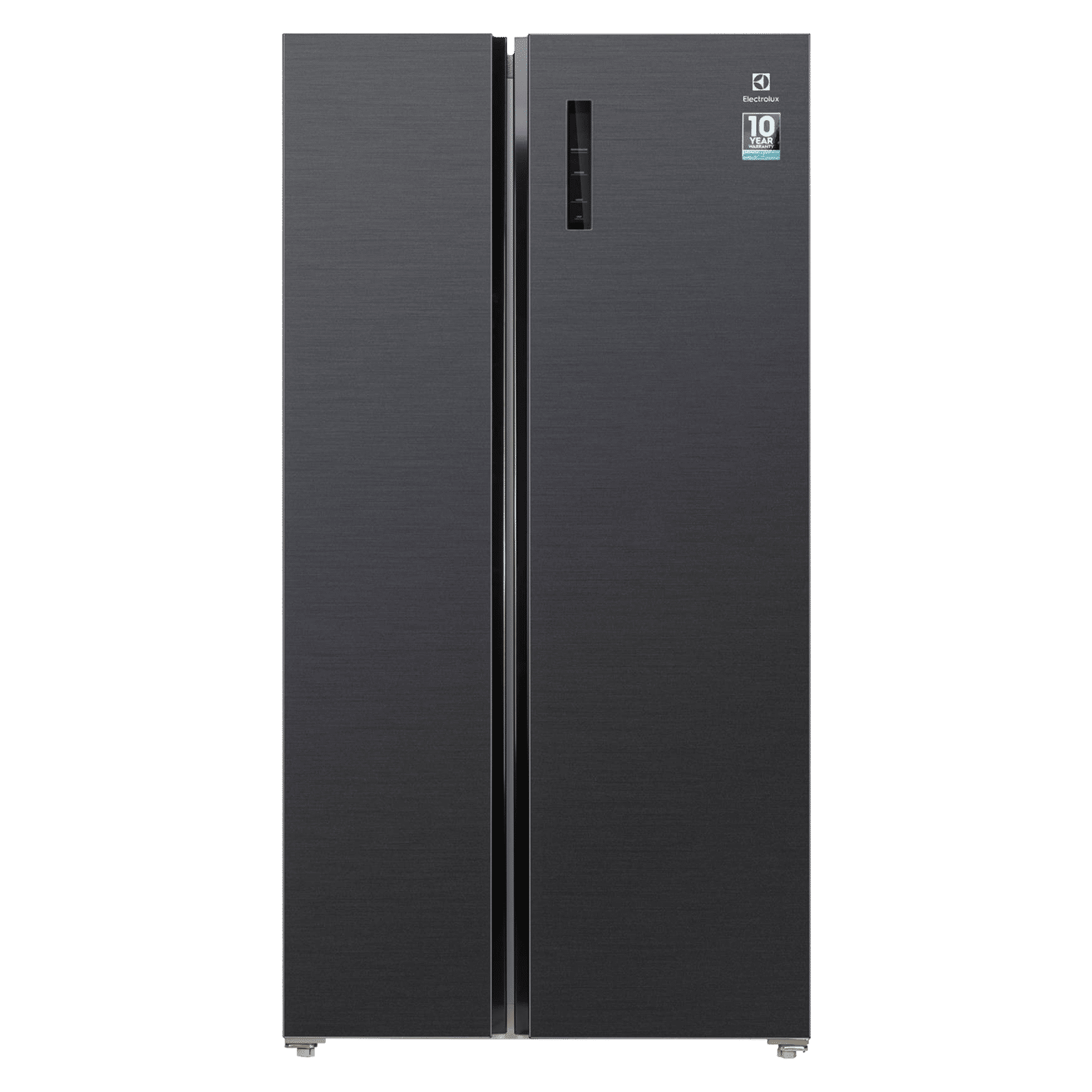 Electrolux UltimateTaste 700 545 Litres Frost Free Side by Side Refrigerator with NutriFresh Inverter Compressor (ESE5401-BIN. Matte Black Steel)