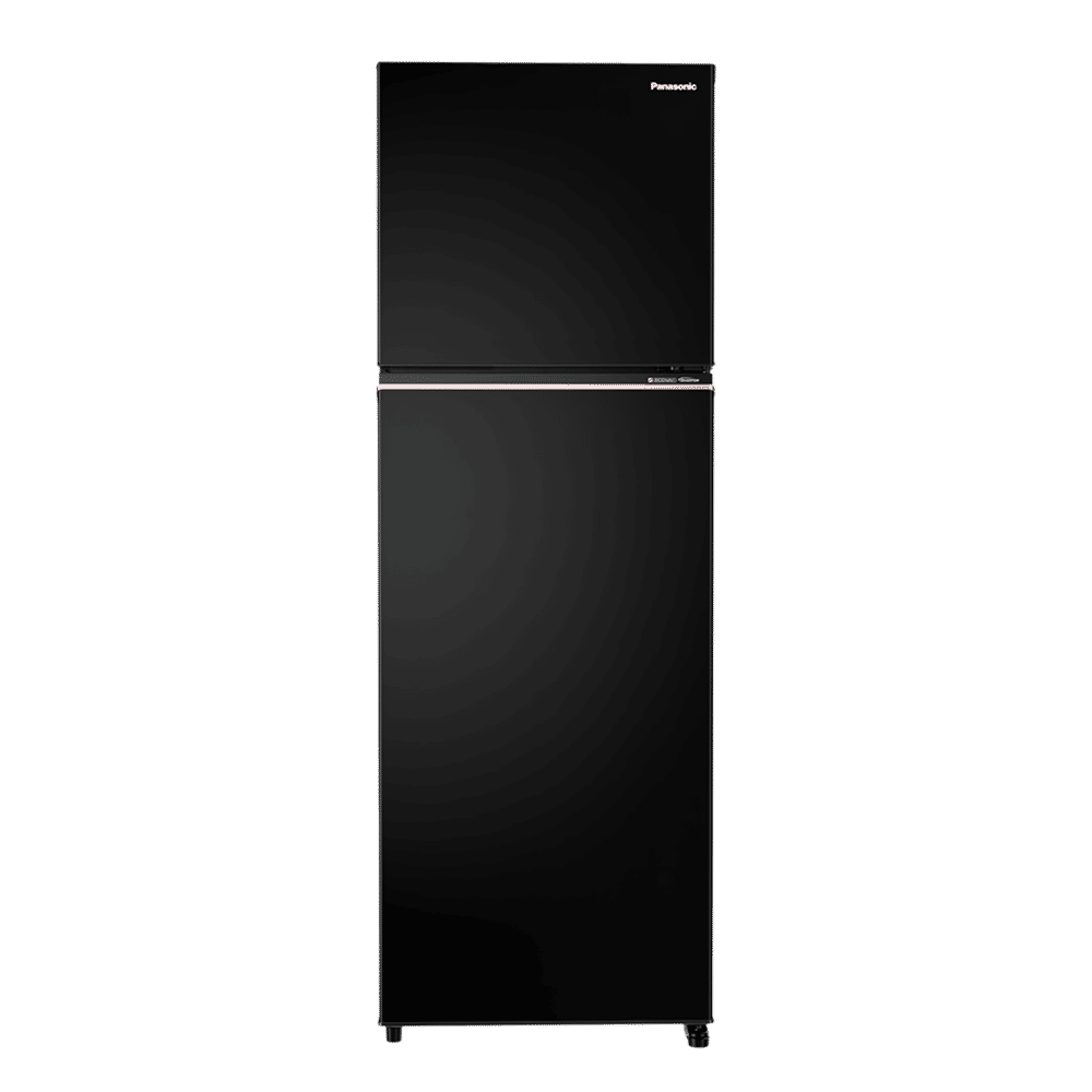 Panasonic Prime 338 Litres 3 Star Frost Free Double Door Convertible Refrigerator with AG Clean Technology (NR-TG358CPKN, Diamond Black)