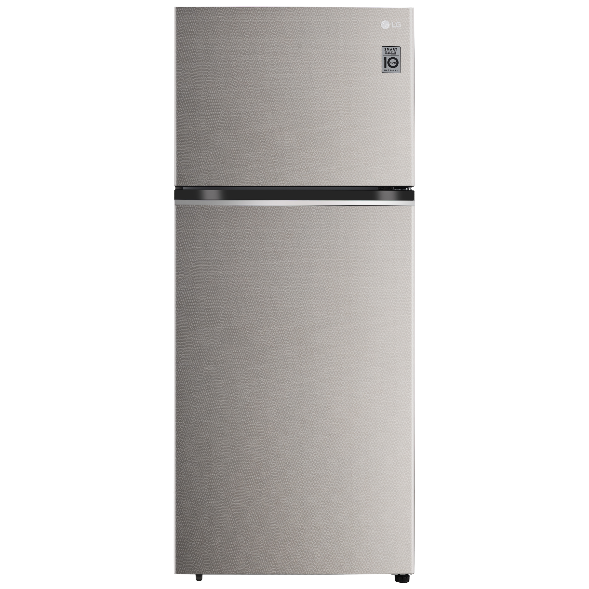 LG 398 Litres 2 Star Frost Free Double Door Convertible Refrigerator with Smart Diagnosis (GL-S422SUSY.EUSZEB, Urban Steel)