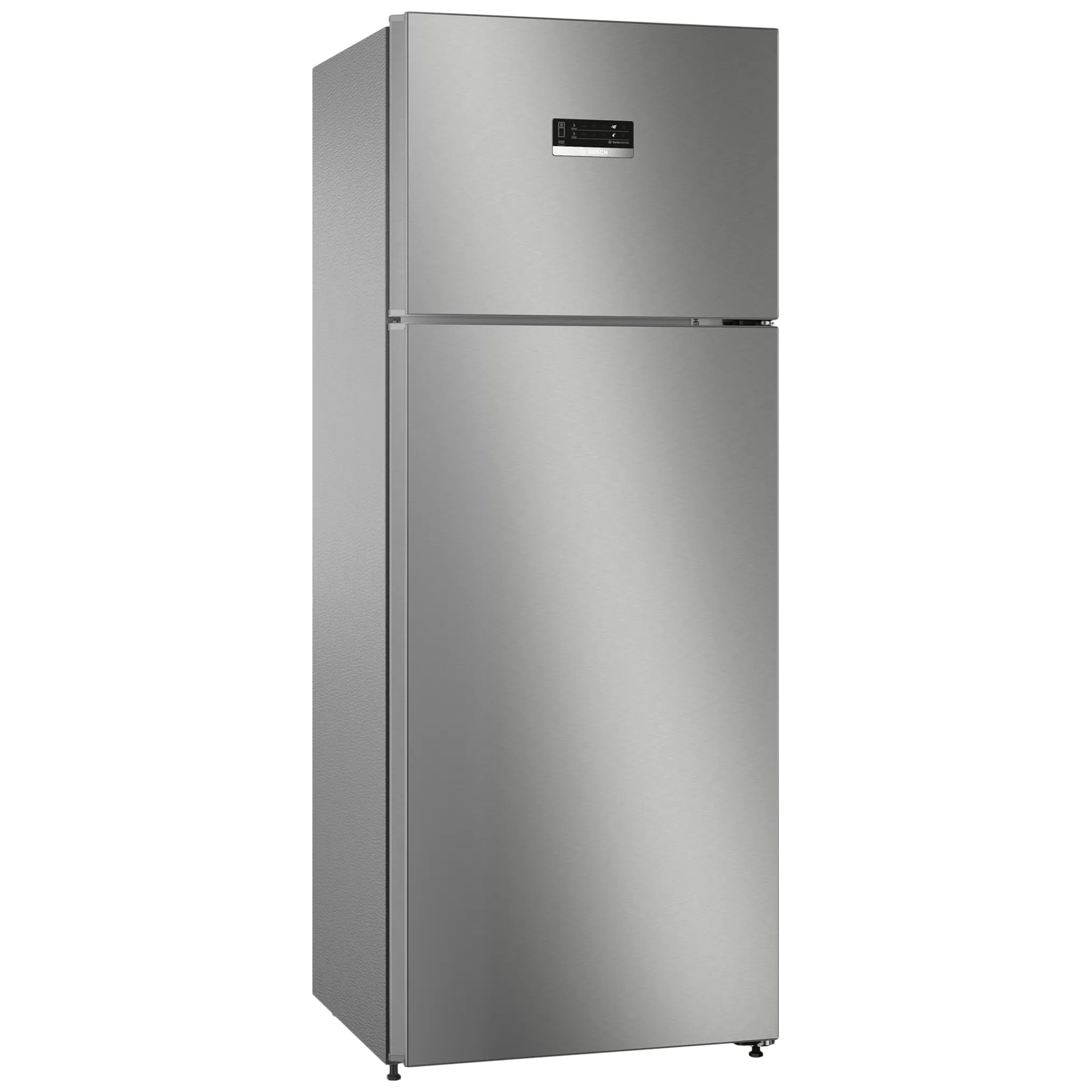 BOSCH Series 4 334 Litres 3 Star Frost Free Double Door Convertible Refrigerator with Temperature Display (CTC35S032I, Sparkly Steel)