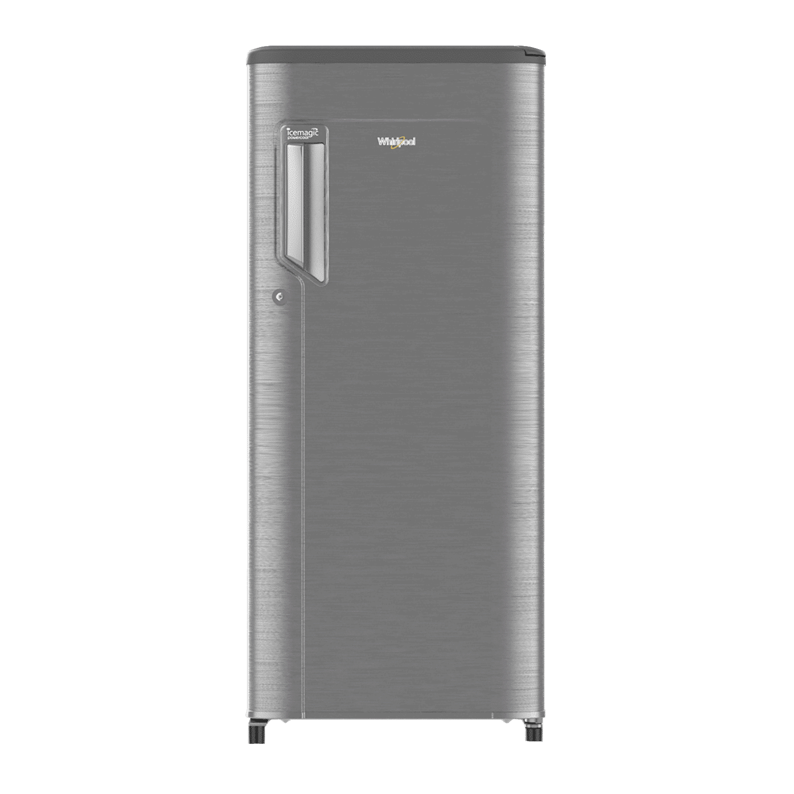 Whirlpool Icemagic Powercool 184 Litres 3 Star Direct Cool Single Door Refrigerator with Stabilizer Free Operation (72511, Steel)