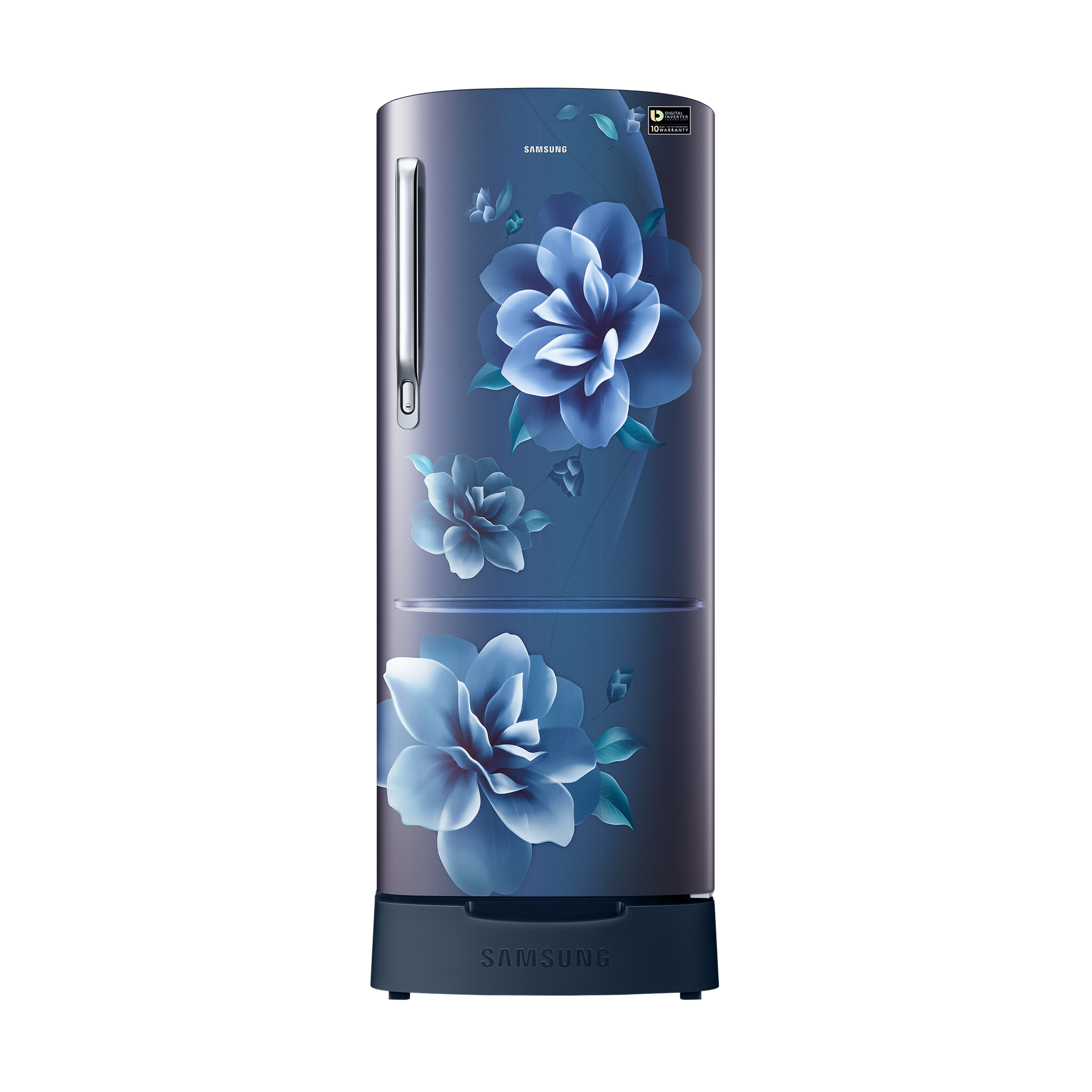 SAMSUNG 183 Litres 3 Star Direct Cool Single Door Refrigerator with Stabilizer Free Operation (RR20C2823CU/NL, Camellia Blue)