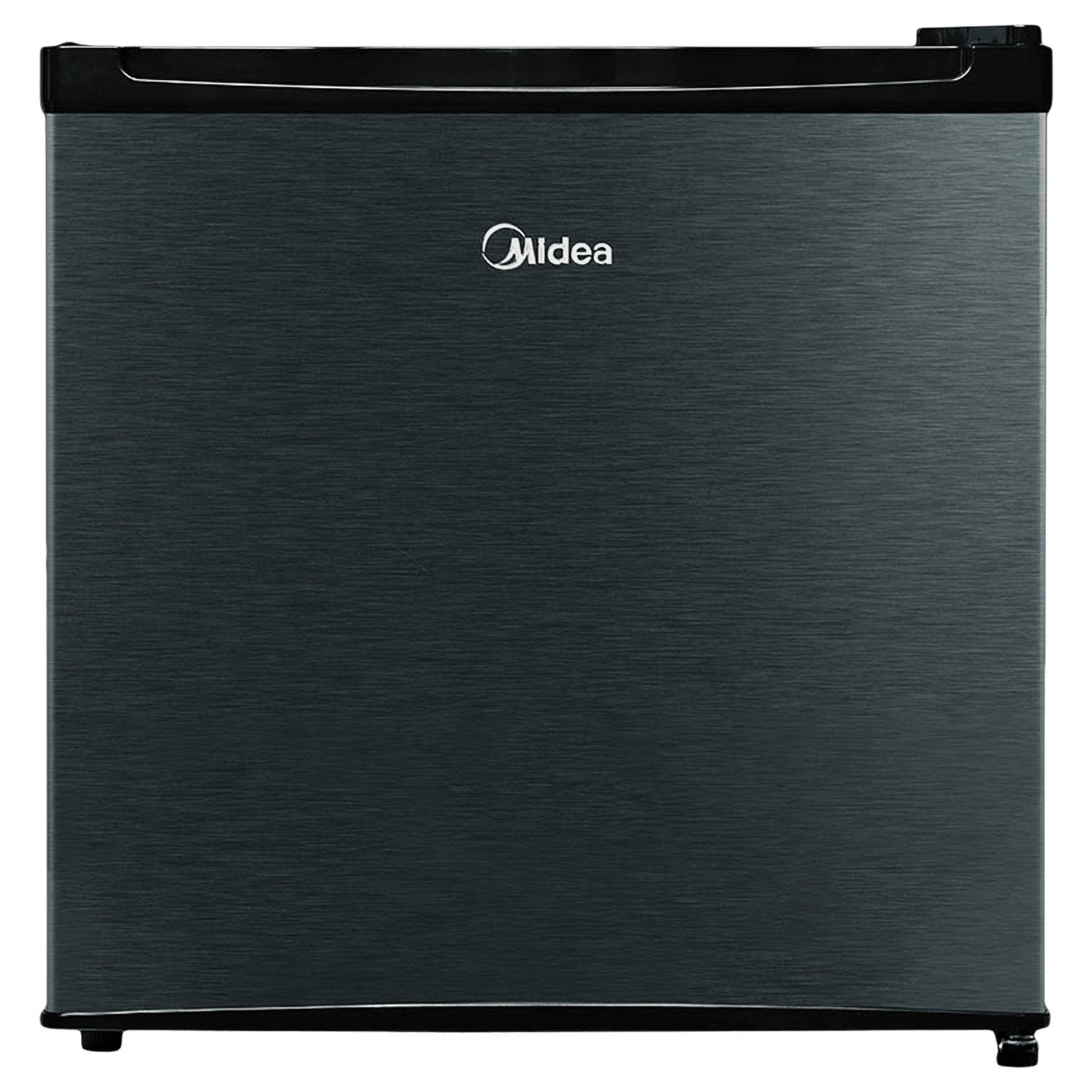 Midea 45 Litres 3 Star Direct Cool Single Door Mini Refrigerator with Reversible Door (MDRD86FGE03, Bright Crystal Gray)