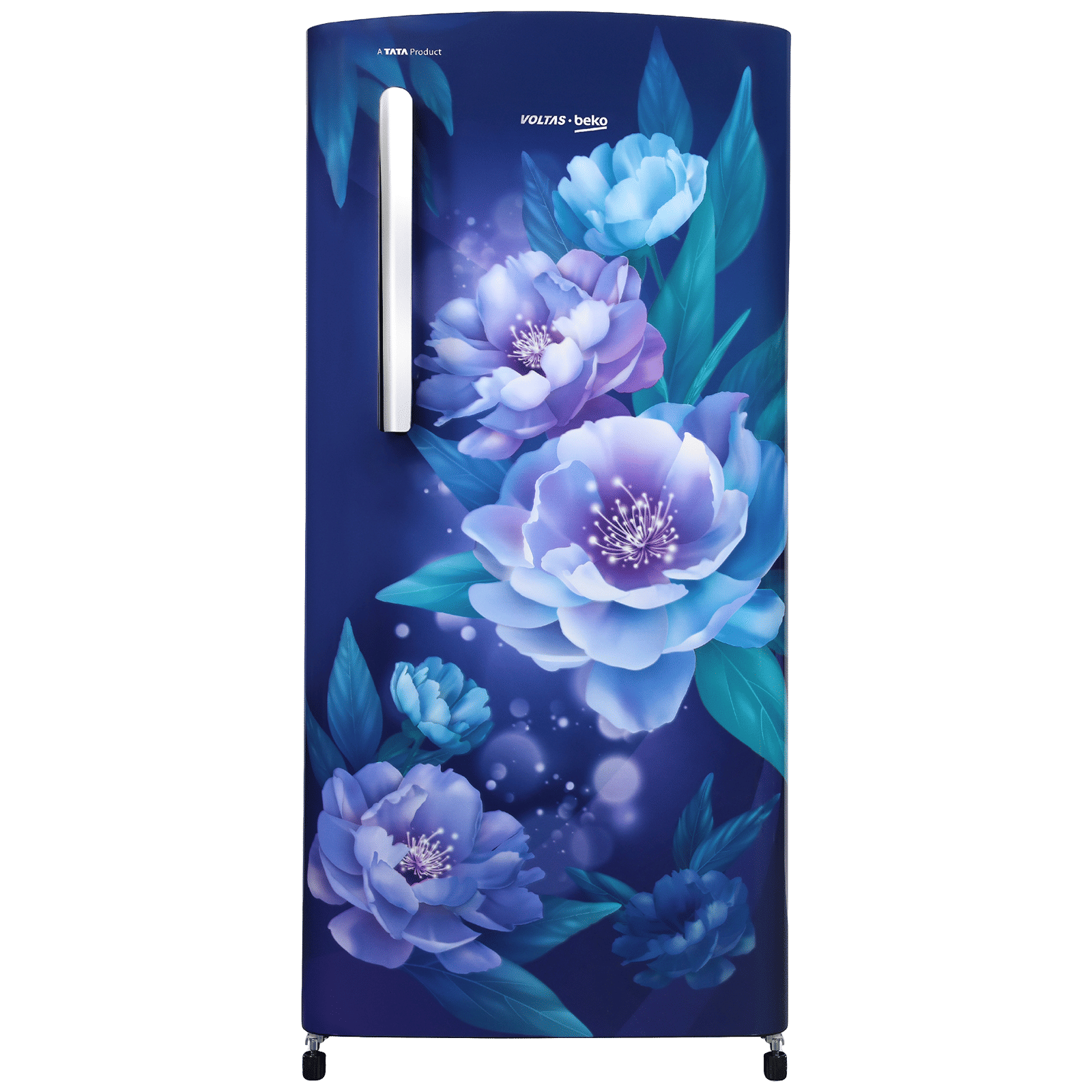 VOLTAS beko 173 Litres 3 Star Direct Cool Single Door Refrigerator with Reciprocating Compressor (RDC205C / S0PBE0M0, Peony Blue)