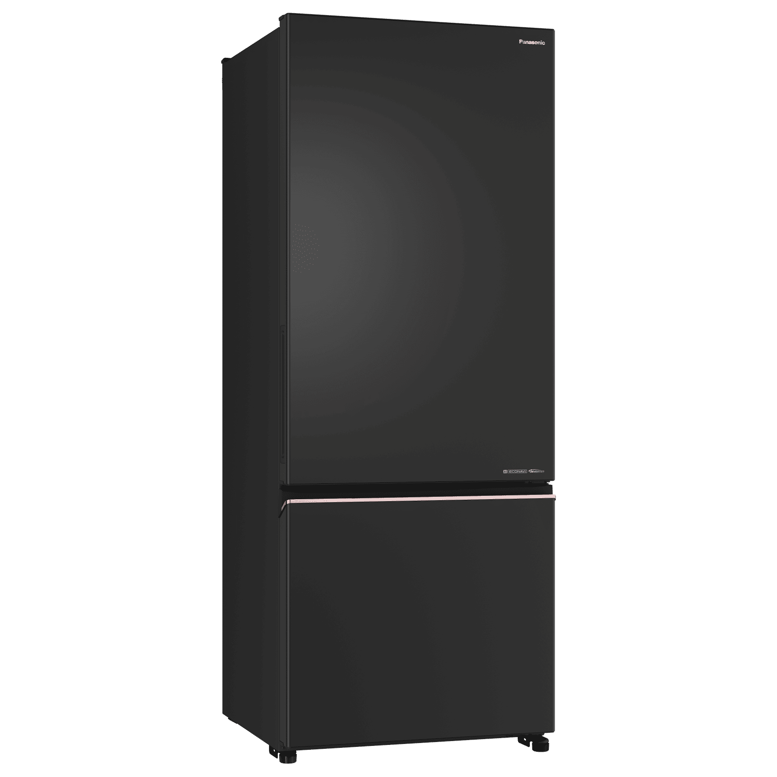 Panasonic 450 Litres 2 Star Frost Free Double Door Bottom Mount Convertible Refrigerator with AG Clean Technology (BK468BQKN, Diamond Black)