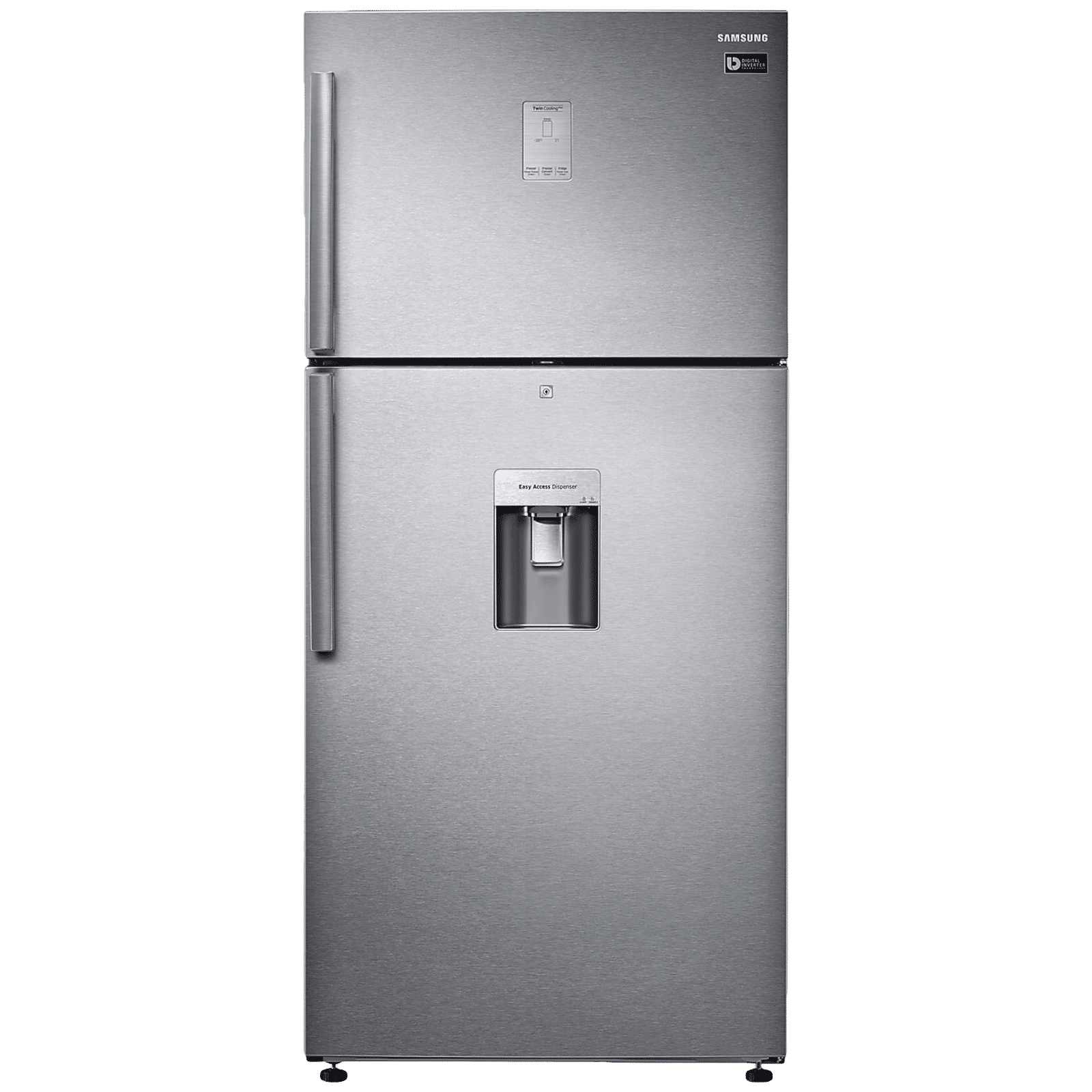 SAMSUNG 501 Litres 1 Star Frost Free Double Door Convertible Refrigerator with Twin Cooling Plus Technology (RT54C655SSL, Real Stainless)