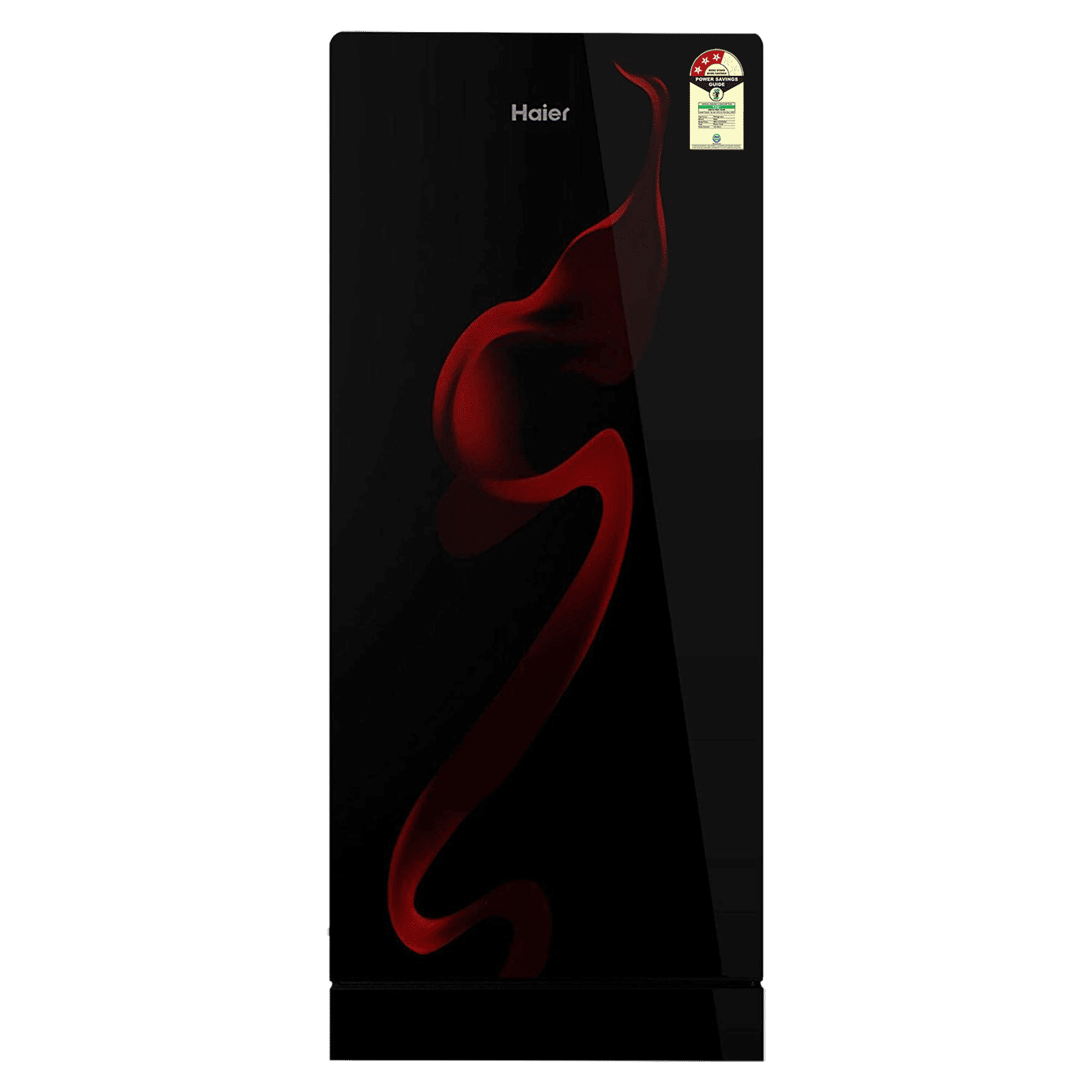 Haier 190 Litres 3 Star Direct Cool Single Door Refrigerator with Stabilizer Free Operation (HRD-2103PSG-P, Spiral Glass)