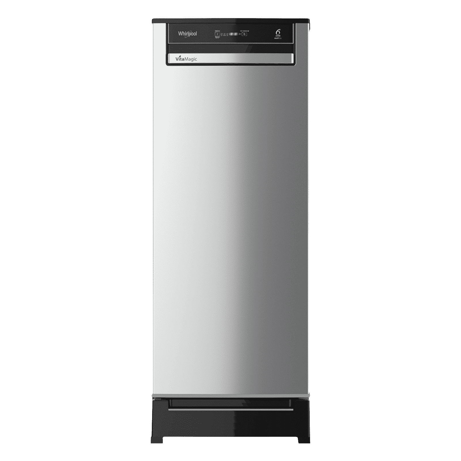 Whirlpool Vitamagic Pro 192 Litres 3 Star Direct Cool Single Door Refrigerator with Zeolite Technology (73132, Grey)