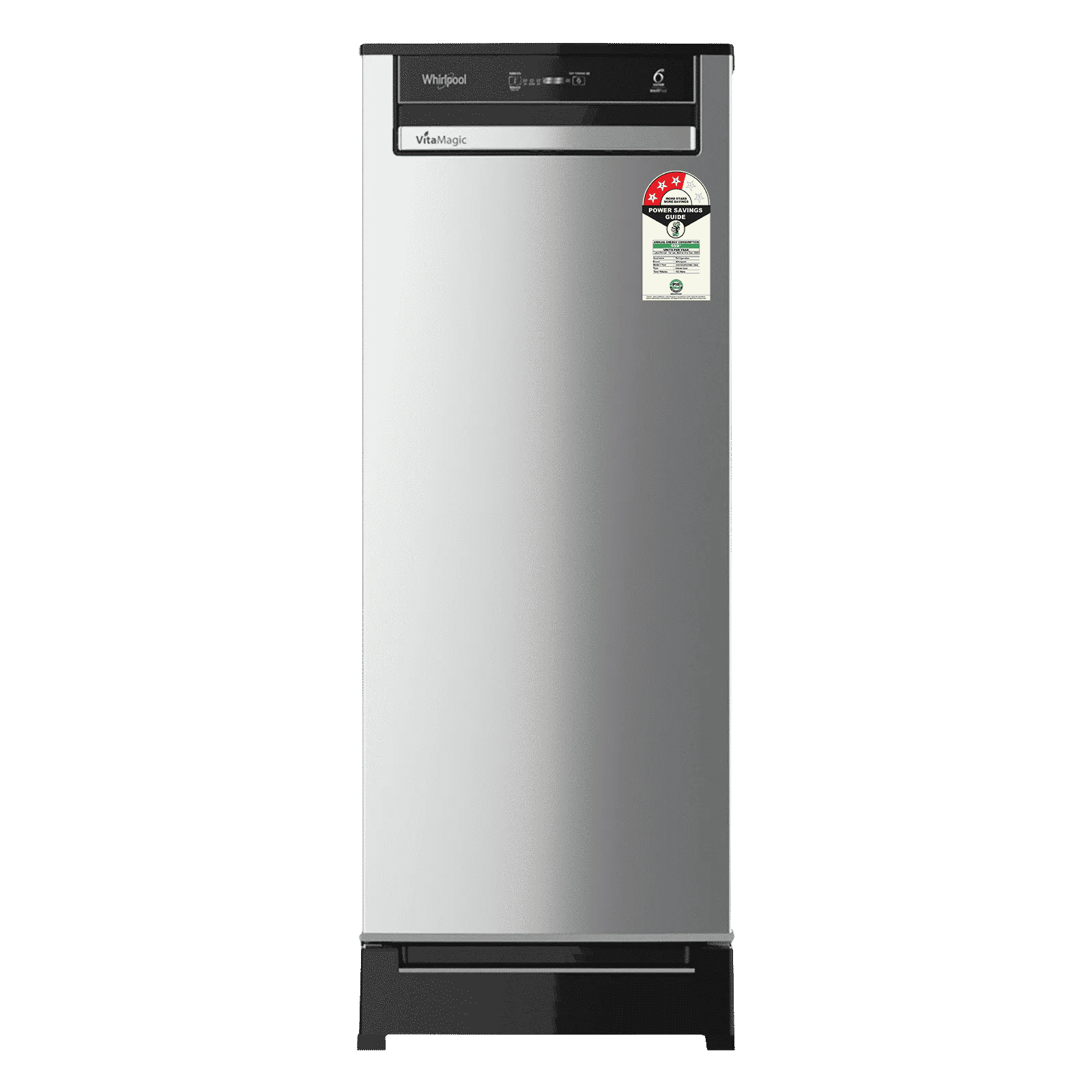 Whirlpool Vitamagic Pro 192 Litres 3 Star Direct Cool Single Door Refrigerator with Zeolite Technology (73132, Grey)