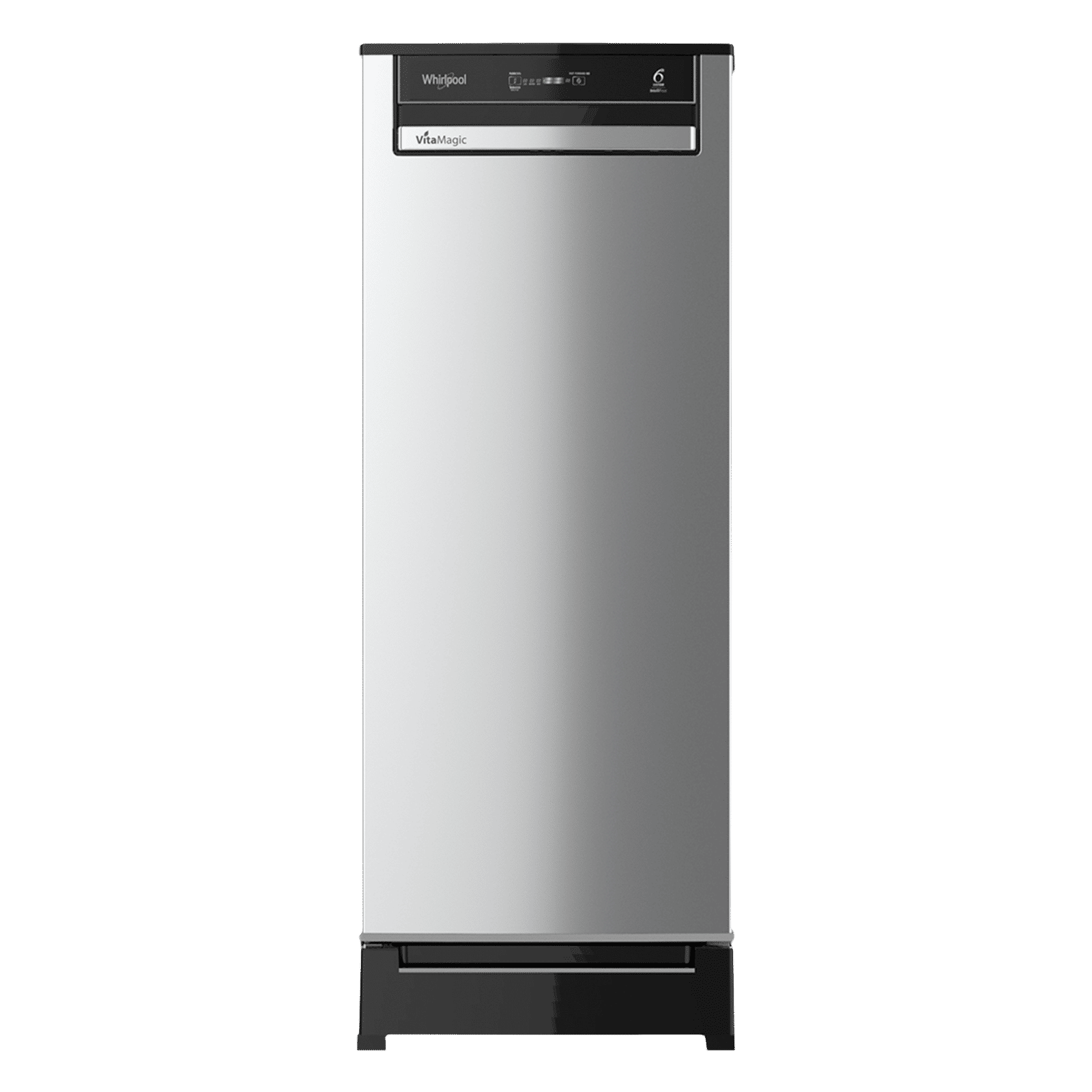 Whirlpool Vitamagic Pro 192 Litres 3 Star Direct Cool Single Door Refrigerator with Zeolite Technology (73132, Grey)