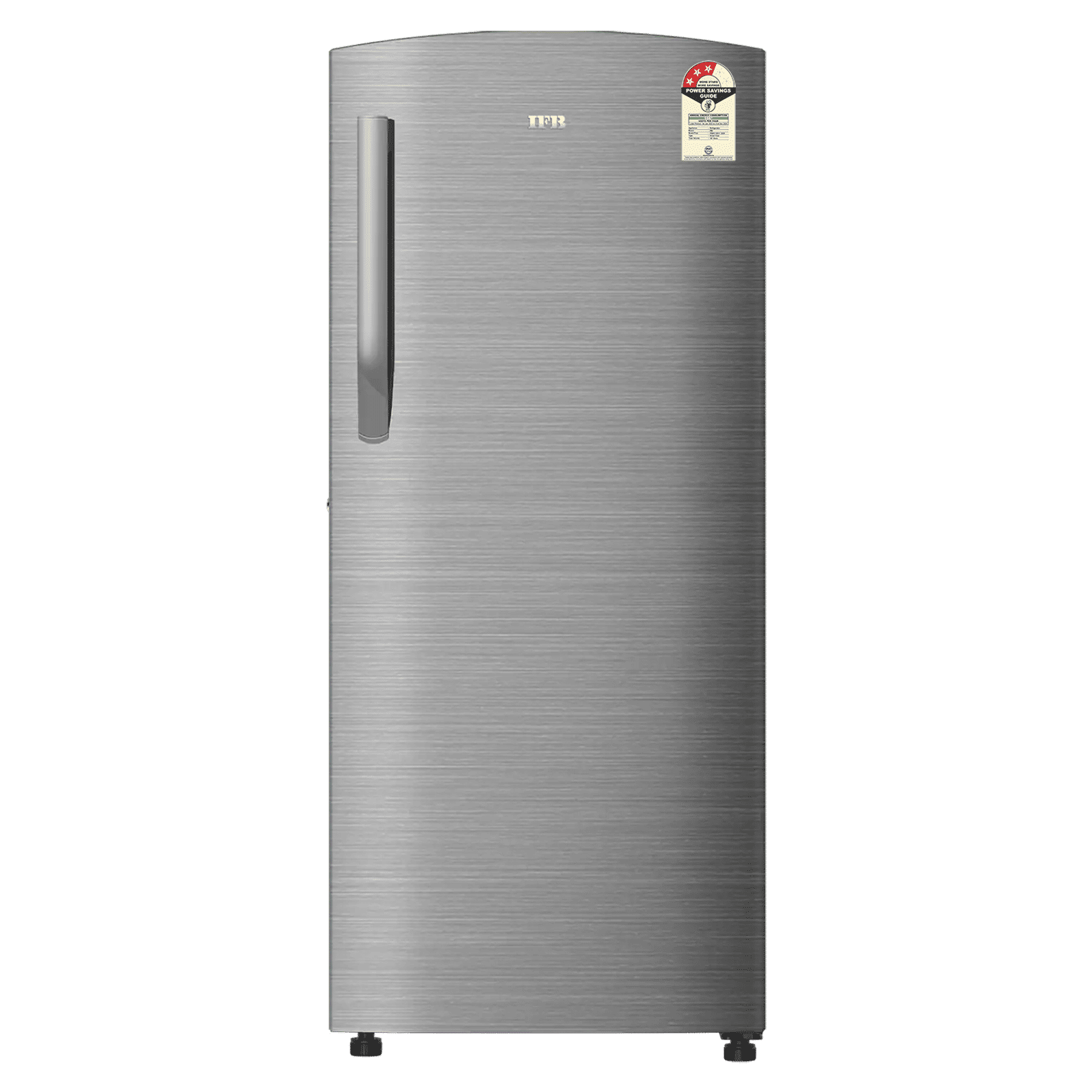 IFB Metal - Cool 197 Litres 3 Star Direct Cool Single Door Refrigerator with Anti Bacterial Gasket (IFBDC-2233FBS, Grey Steel)