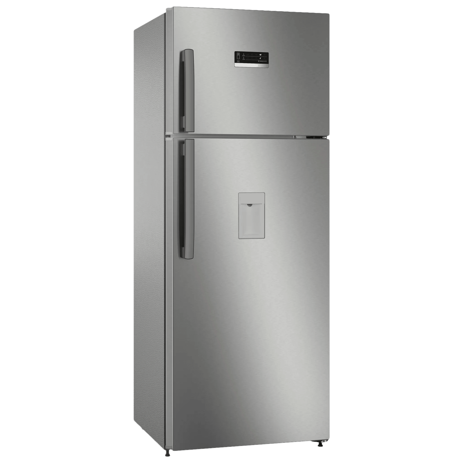 BOSCH Series 4 334 Litres 2 Star Frost Free Double Door Convertible Refrigerator with VarioInverter Compressor (CTC35S02DI, Shiney Silver)