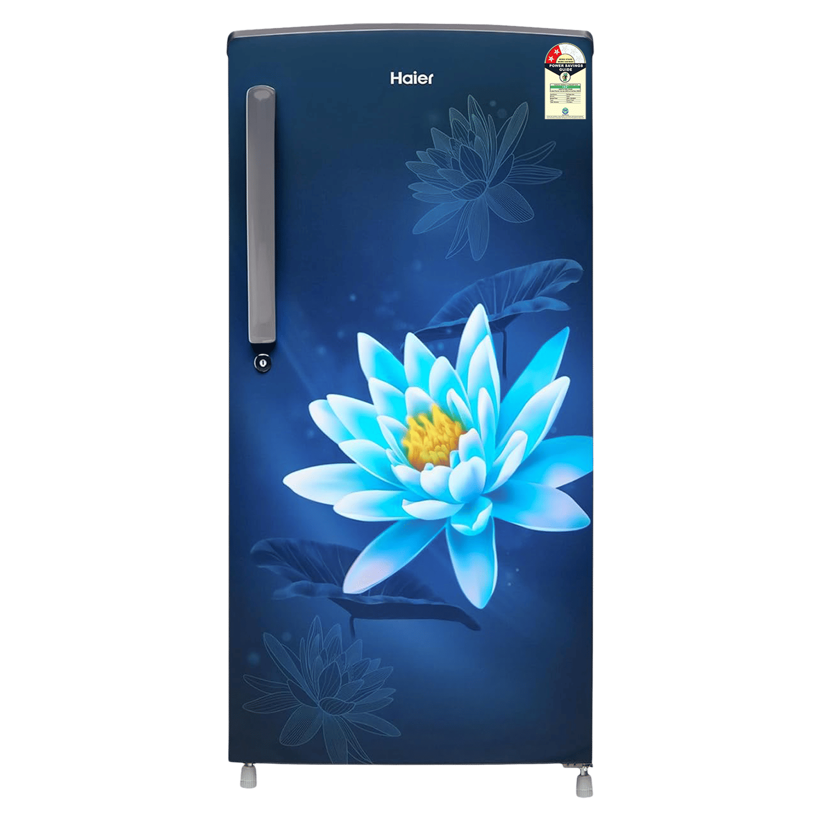 Haier 175 Litres 2 Star Direct Cool Single Door Refrigerator with Anti-Bacterial Gasket (HED182MLN, Marine Lotus)