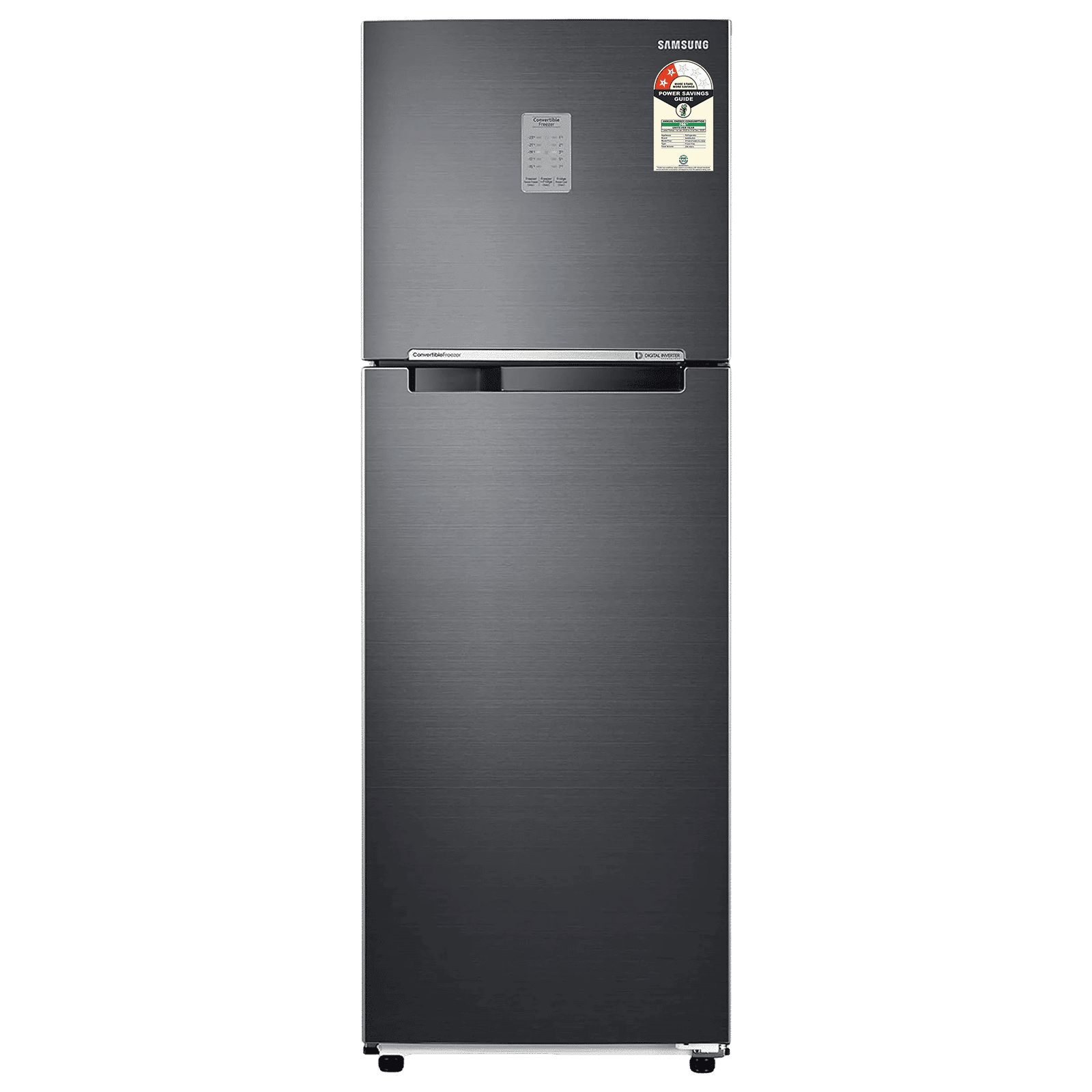 SAMSUNG 256 Litres 2 Star Frost Free Double Door Convertible Refrigerator with All-around Cooling (RT30C3732BX/HL, Luxe Brown)