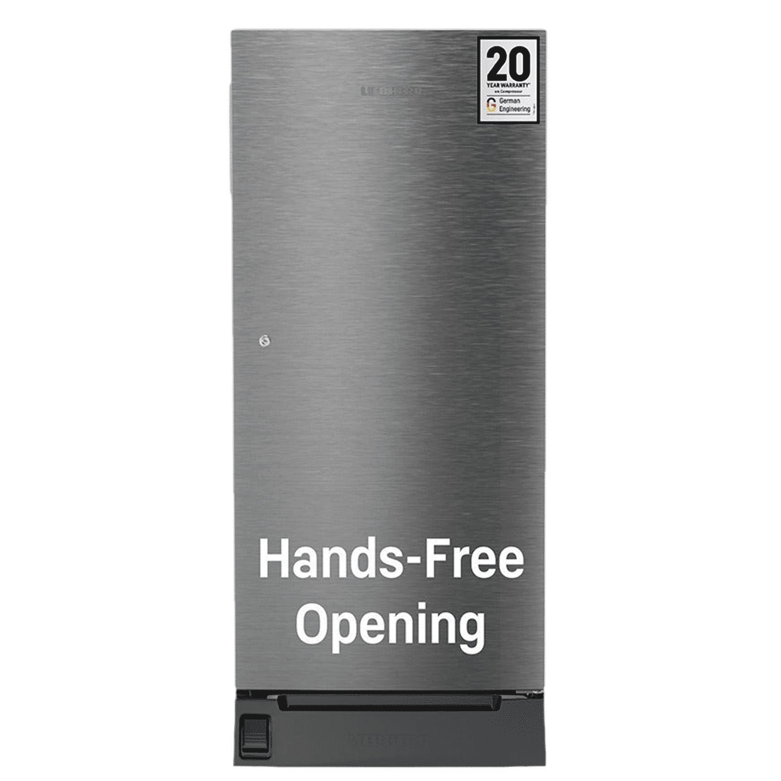 LIEBHERR Plus 191 Litres 3 Star Direct Cool Single Door Refrigerator with Anti Bacterial Gasket (DFPsiC 1921, Silver Steel)