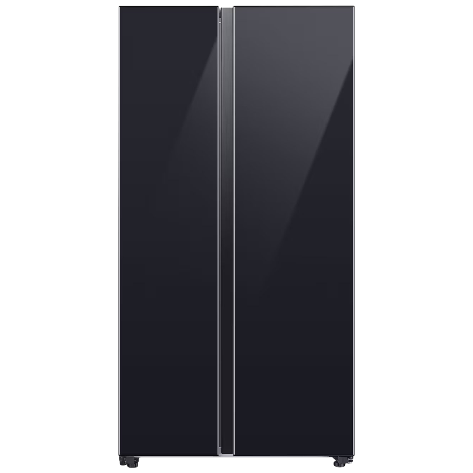 SAMSUNG 653 Litres 3 Star Frost Free Side by Side Door Smart Wifi Enabled  Refrigerator with Twin Cooling Plus Technology (RS76CB81A333/HL, Glam Deep Charcoal)