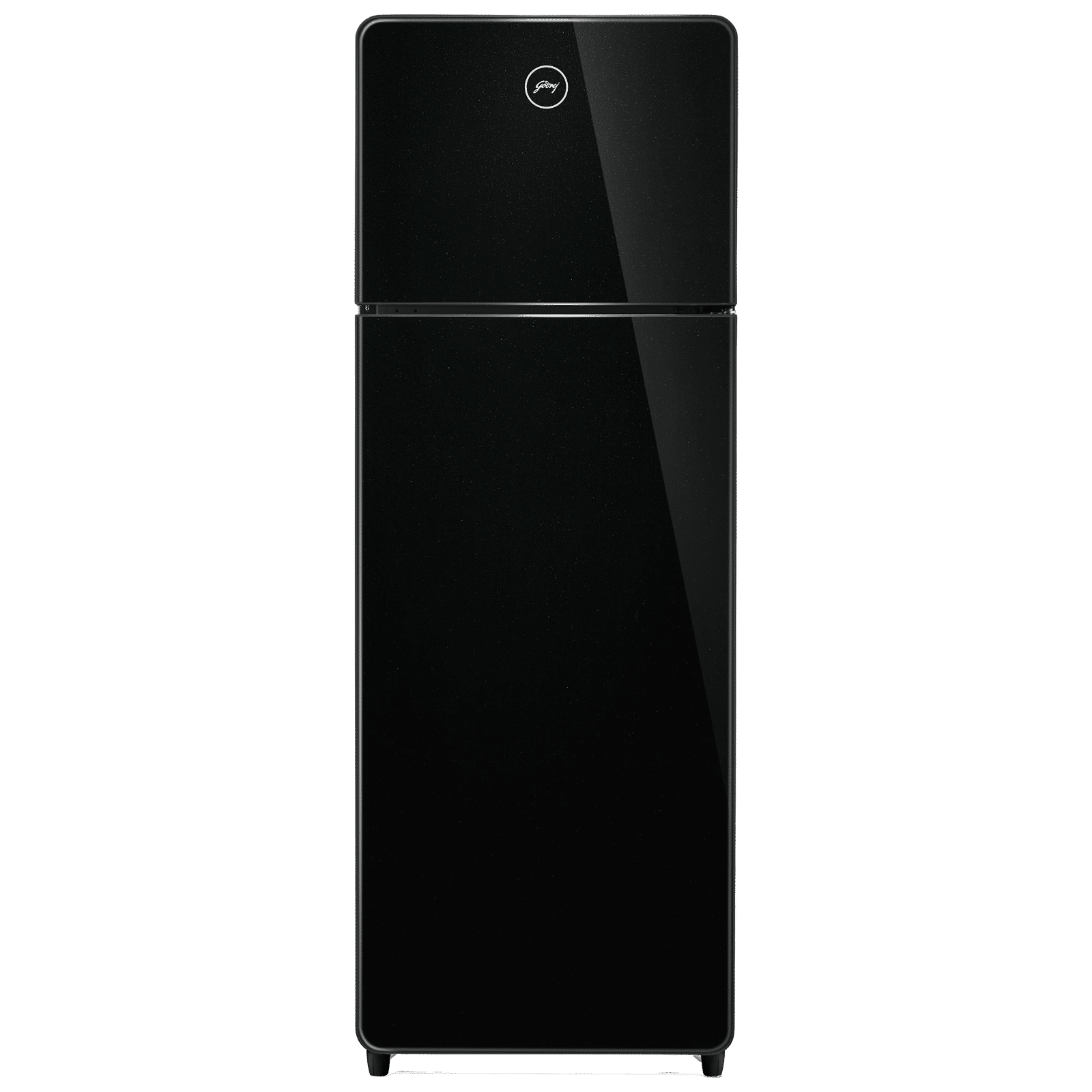 Godrej Eon Crystal 272 Litres 2 Star Frost Free Double Door Refrigerator with Advanced Inverter Technology (RT EONCRYSTAL 310B RI OB, Black Glass)