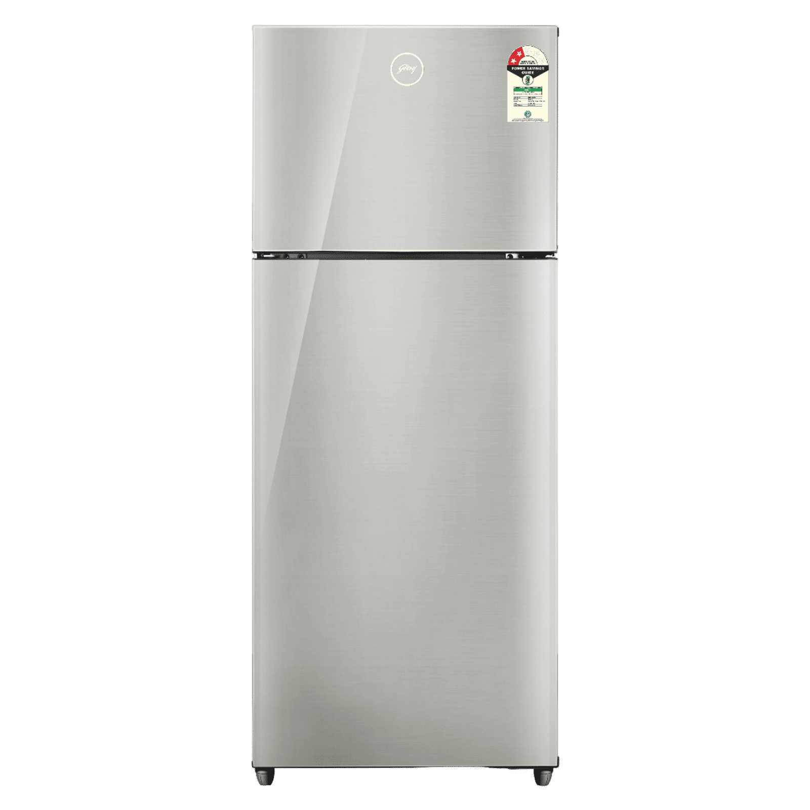 Godrej Eon Alpha 210 Litres 2 Star Frost Free Double Door Refrigerator with Built-in Stabilizer (RT EONALPHA 250B RI, Steel Glow)