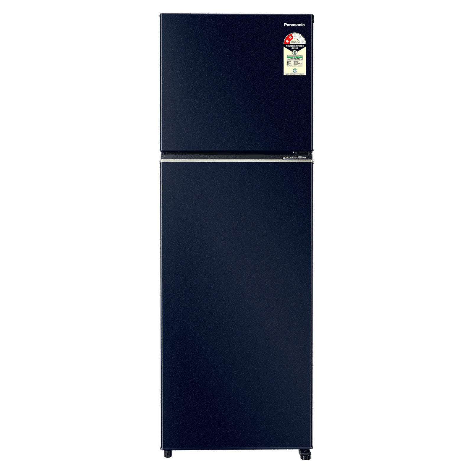 Panasonic TG Series 322 Litres 2 Star Frost Free Double Door Convertible Refrigerator with Surround Cooling Technology (NR-TG368BPAN, Ocean Blue)