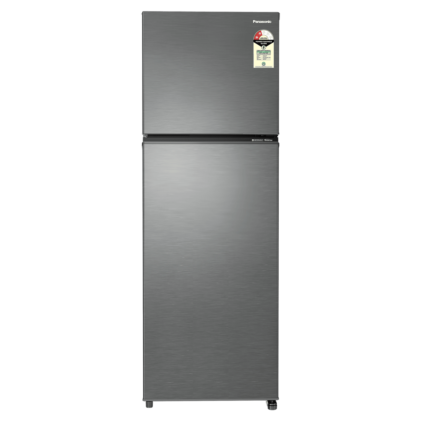 Panasonic TG Series 292 Litres 2 Star Frost Free Double Door Convertible Refrigerator with Surround Cooling Technology (NR-TG337BVHN, Electric Grey)