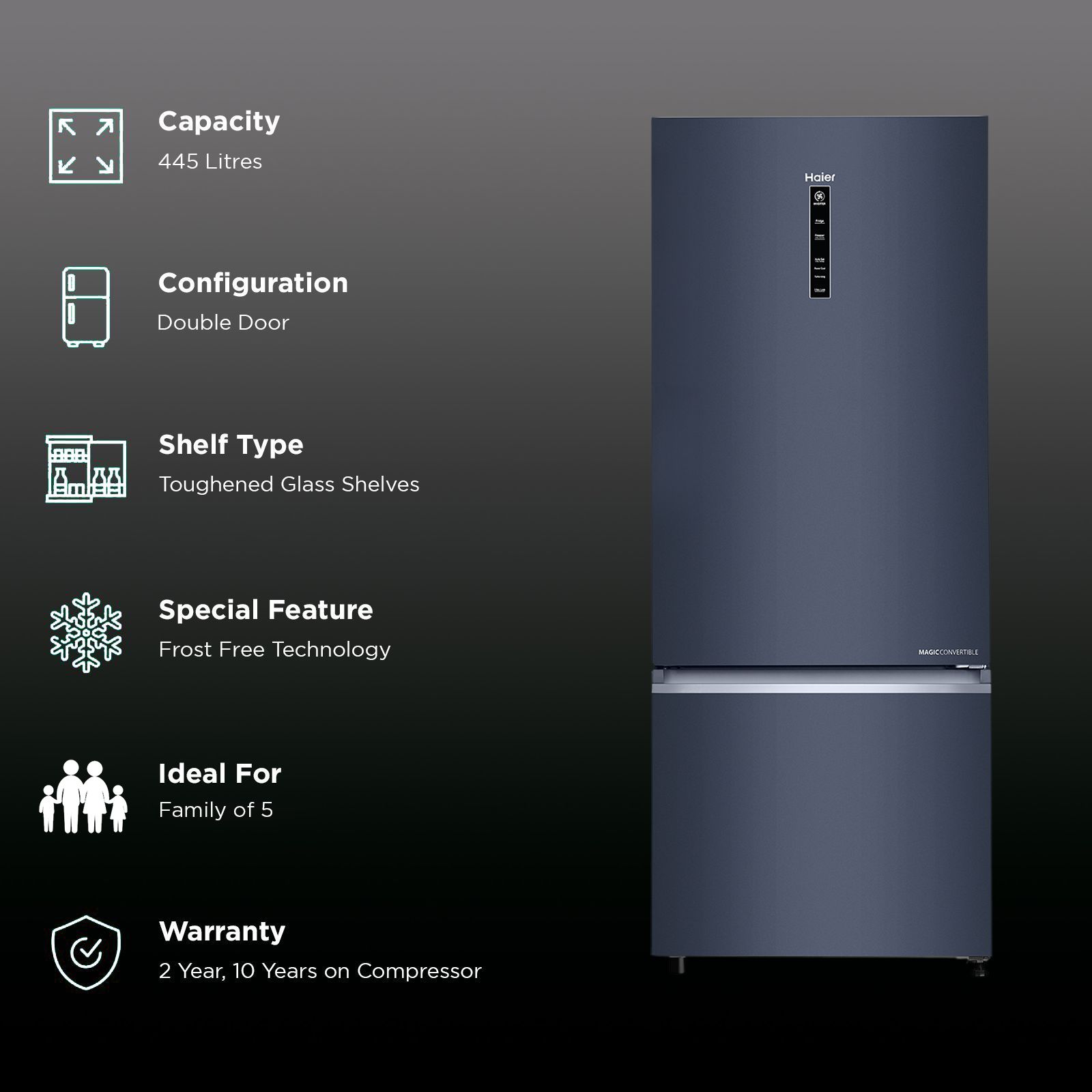 Haier HRB-4952BRSA-P