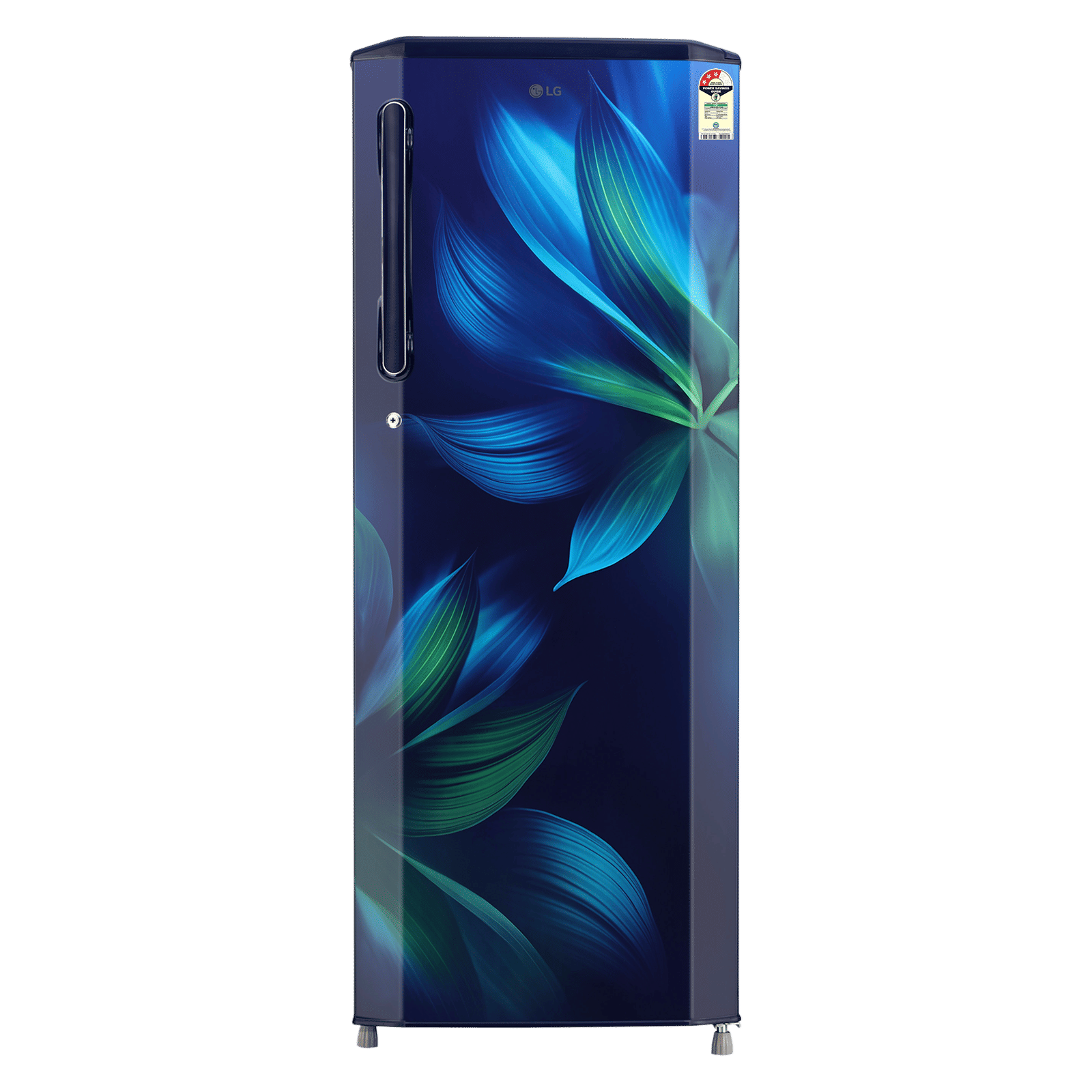 LG 281 Series 261 Litres 3 Star Direct Cool Single Door Refrigerator with Auto Smart Connect (GL-B281BBAX, Blue Aurora)