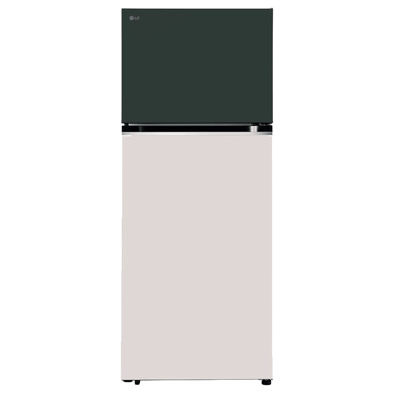 LG 398 Litres 2 Star Frost Free Double Door Convertible Refrigerator with Smart Diagnosis (GL-S422SETY, Emerald Green Tango)