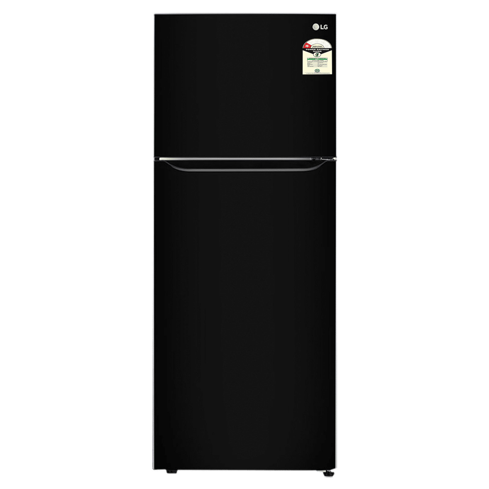 LG 446 Litres 1 Star Frost Free Double Door Convertible Refrigerator with Multi Air Flow (GL-T502CESR, Ebony Sheen)